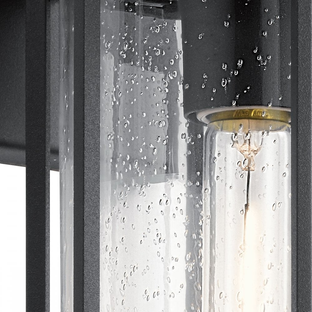 Kichler Camillo 1 Light Medium Wall Lantern - Textured Black