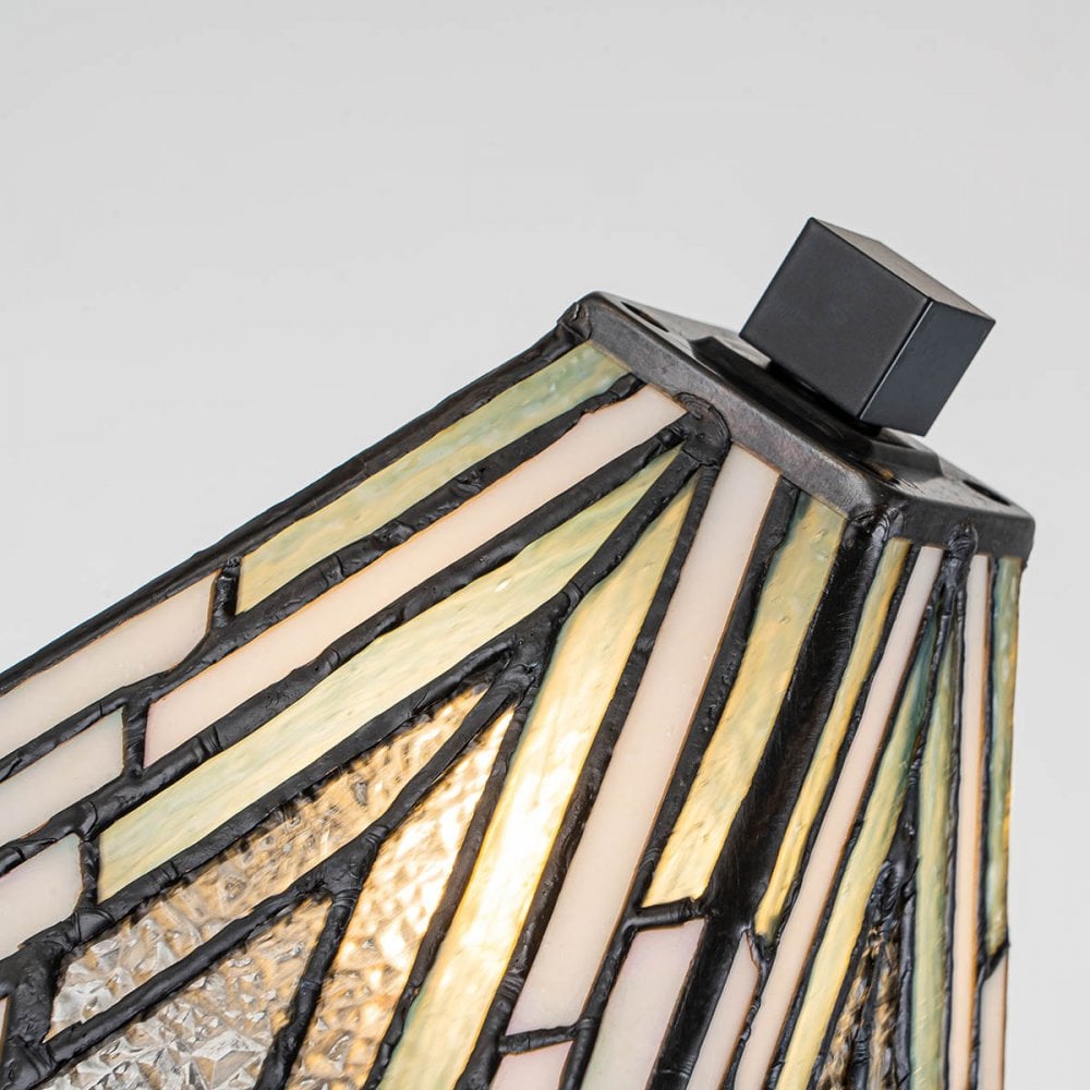 Elstead Alderley 1 Light Small Table Lamp - Vintage Bronze