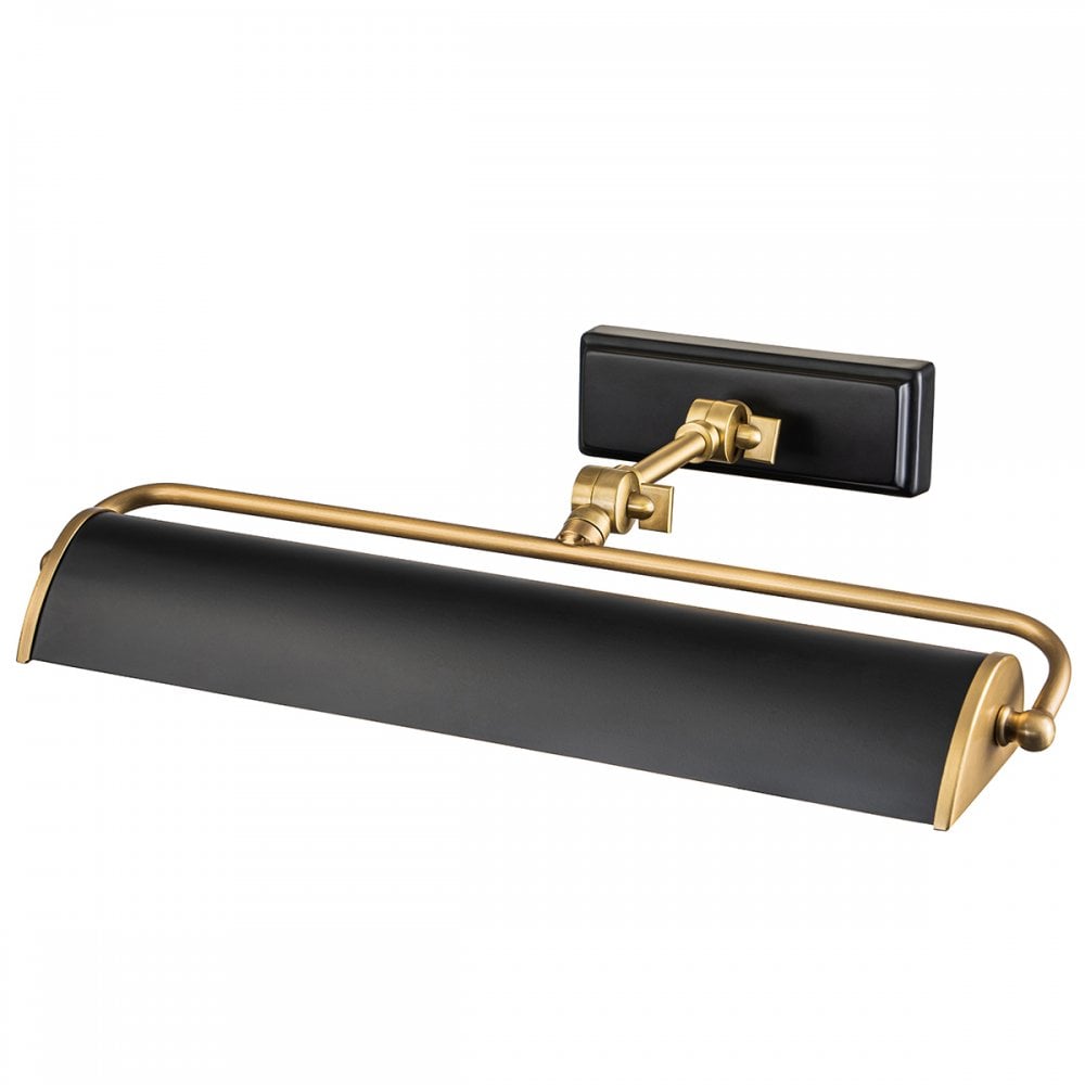 Elstead Winchfield 2 Light Medium Picture Light - Aged & Matte Black