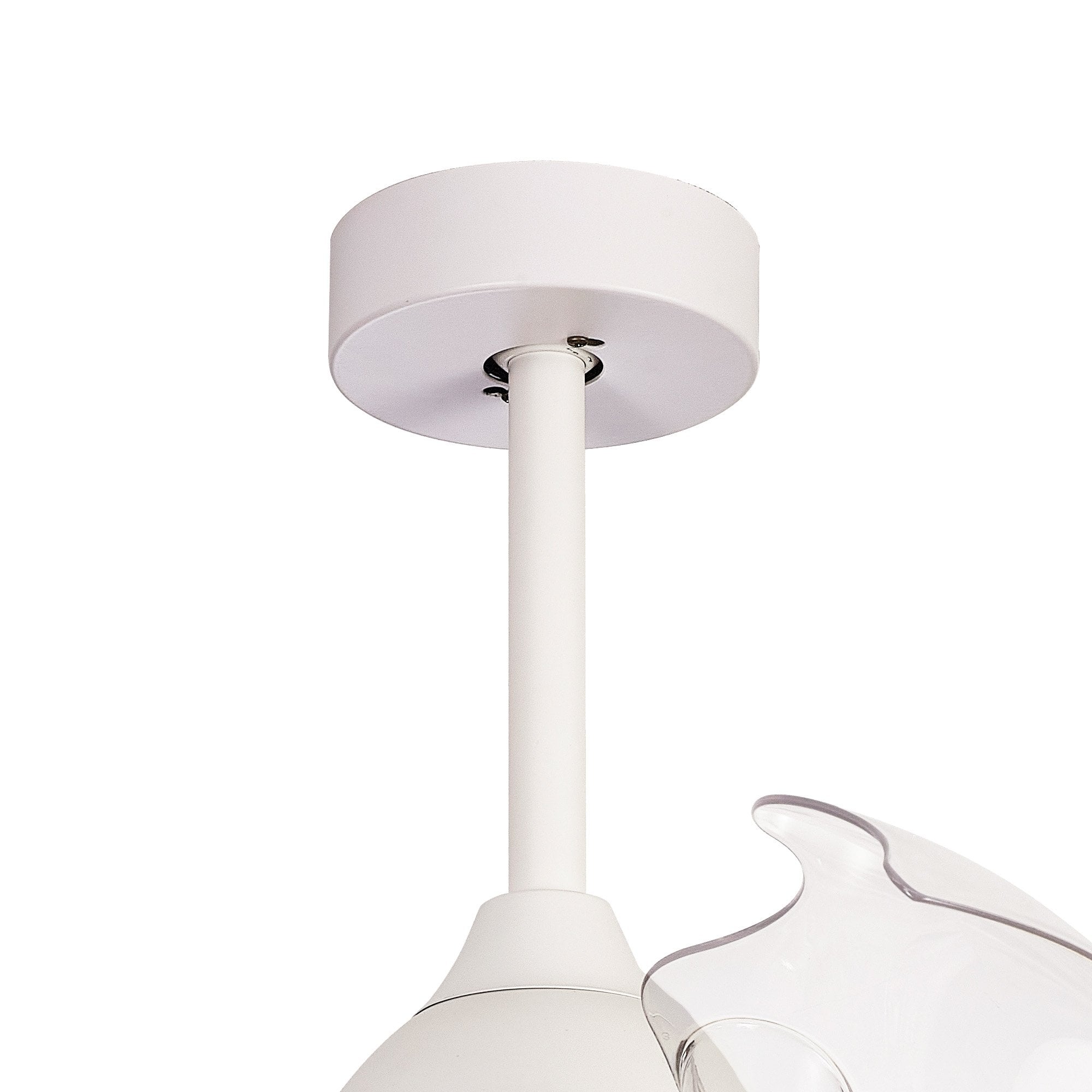 Mantra Coin Mini 45W LED Dimmable Ceiling Light & Fan, Remote & APP Control, LED White