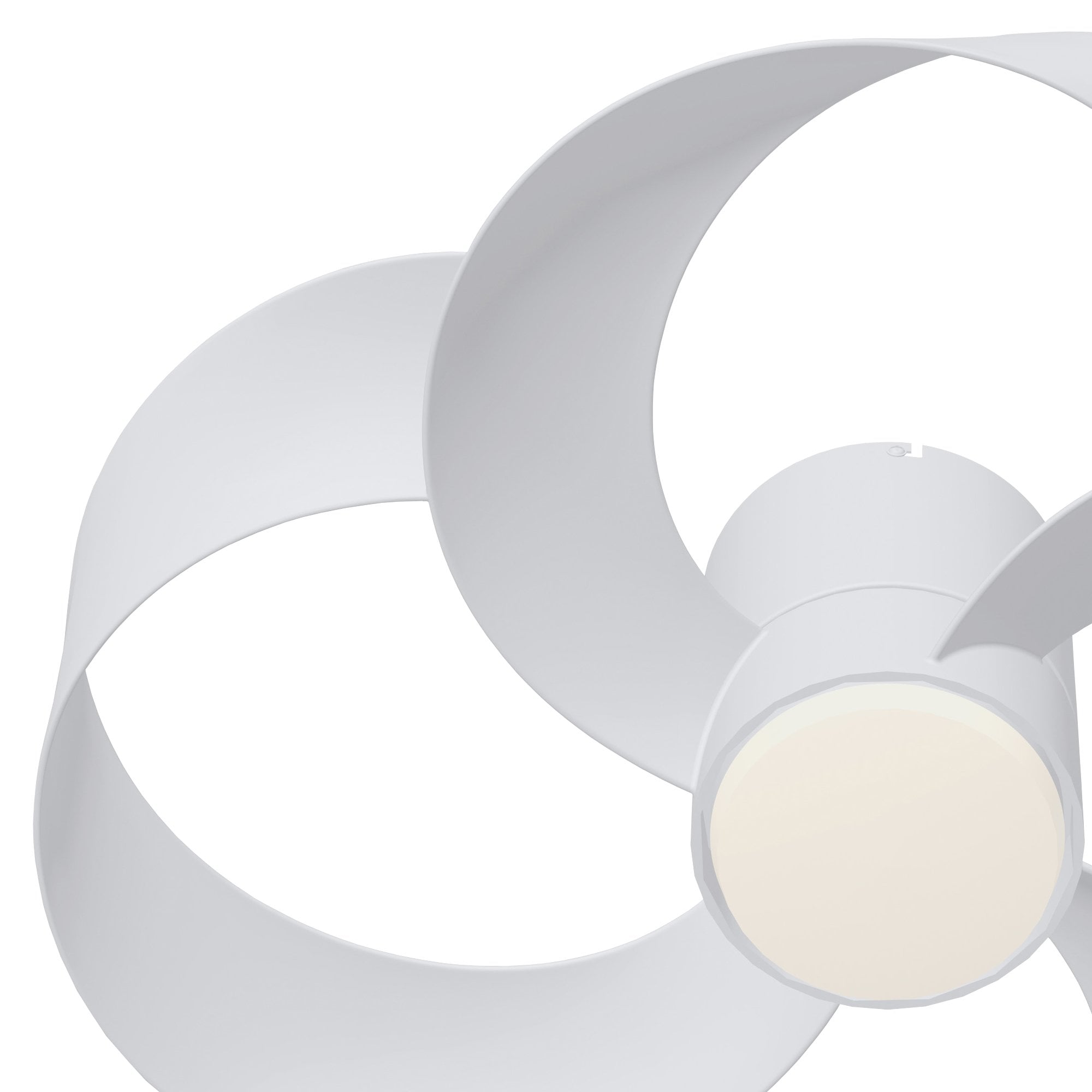 Mantra Rose 24W LED Dimmable Ceiling Light & Fan, Remote Controlled, - White