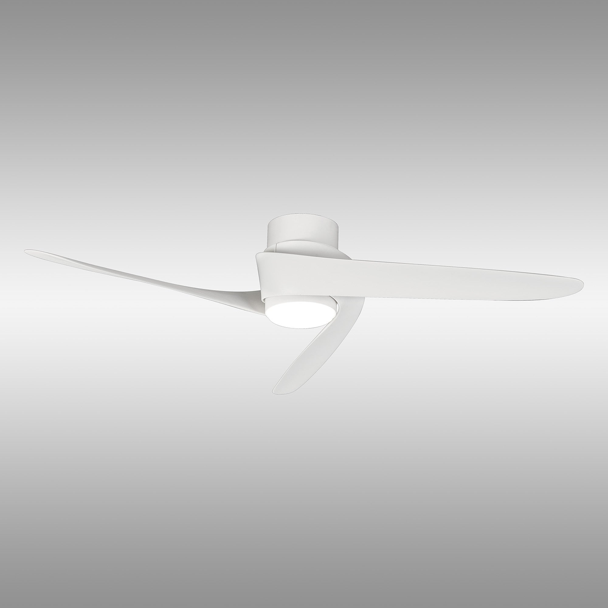 Mantra Groenland 24W LED Dimmable Ceiling Light With Built-In 30W DC Fan, 2700-5000K Remote & APP Control - White