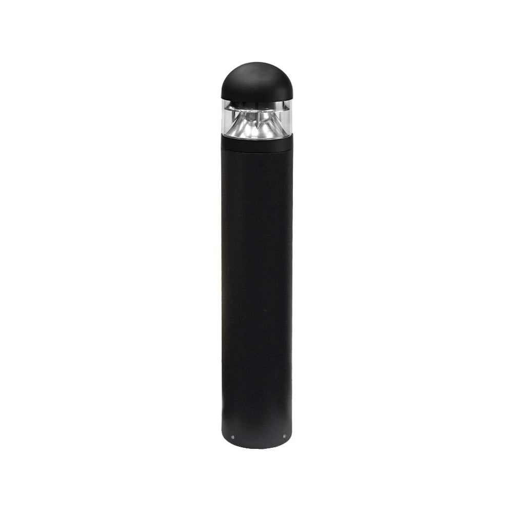 Lumena Parabola Dome Bollard Light - Black - Mains