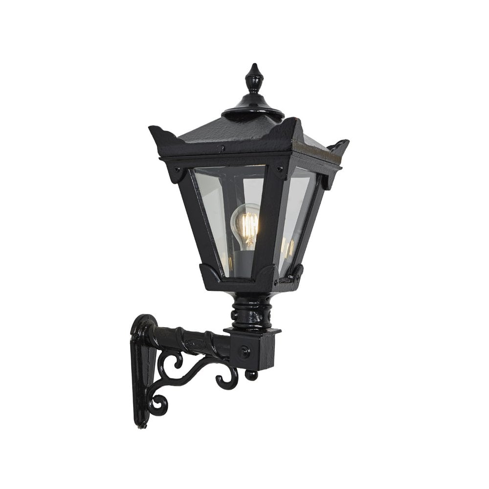 Harte Victorian 0.58m Traditional Wall Light With Decorative Arm - Cast Iron