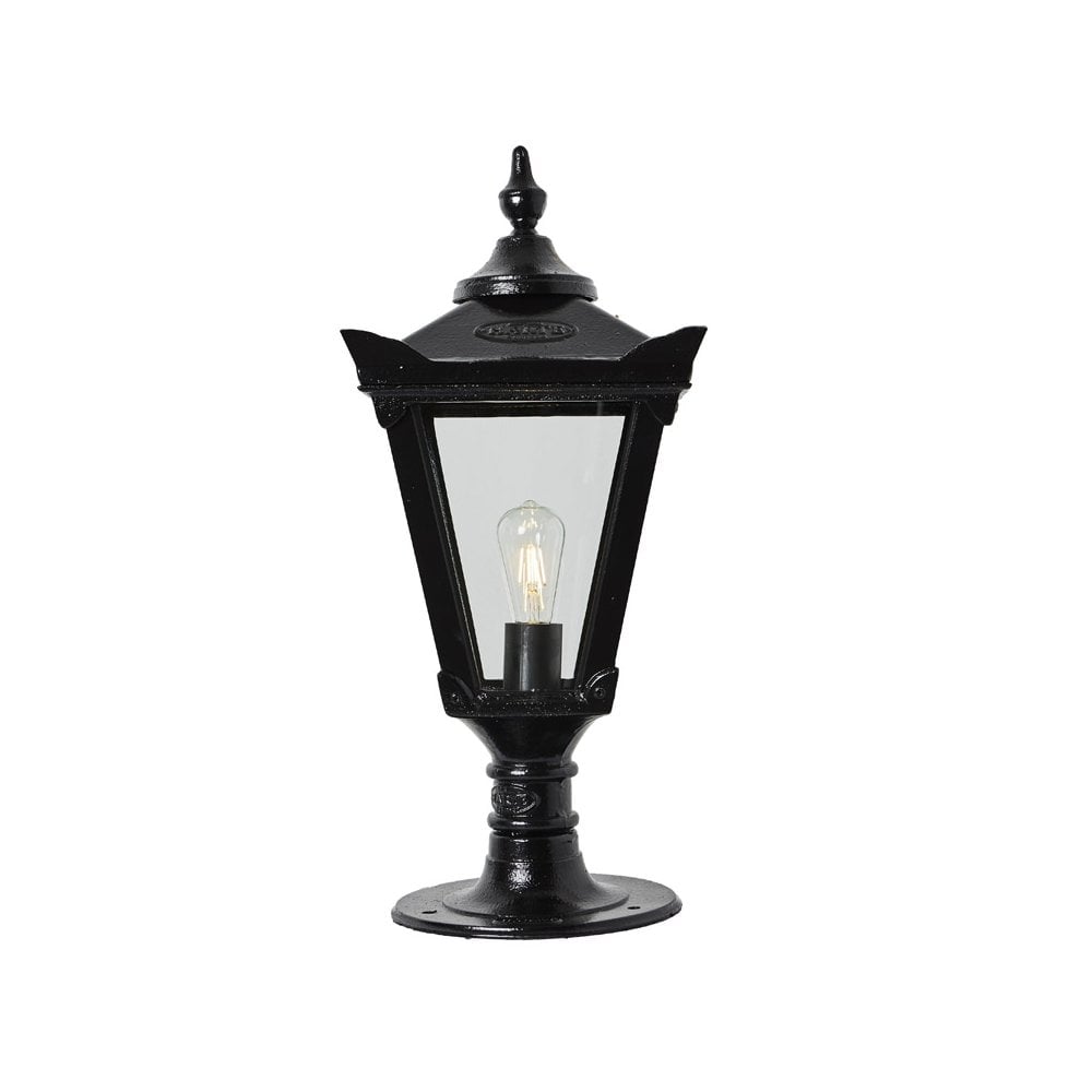 Harte Victorian 0.7m Traditional Pier Light For Flat Pier Caps - Cast Iron