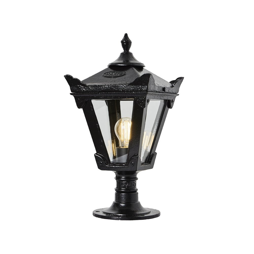 Harte Victorian 0.4m Traditional Pier Light For Flat Pier Caps - Cast Iron