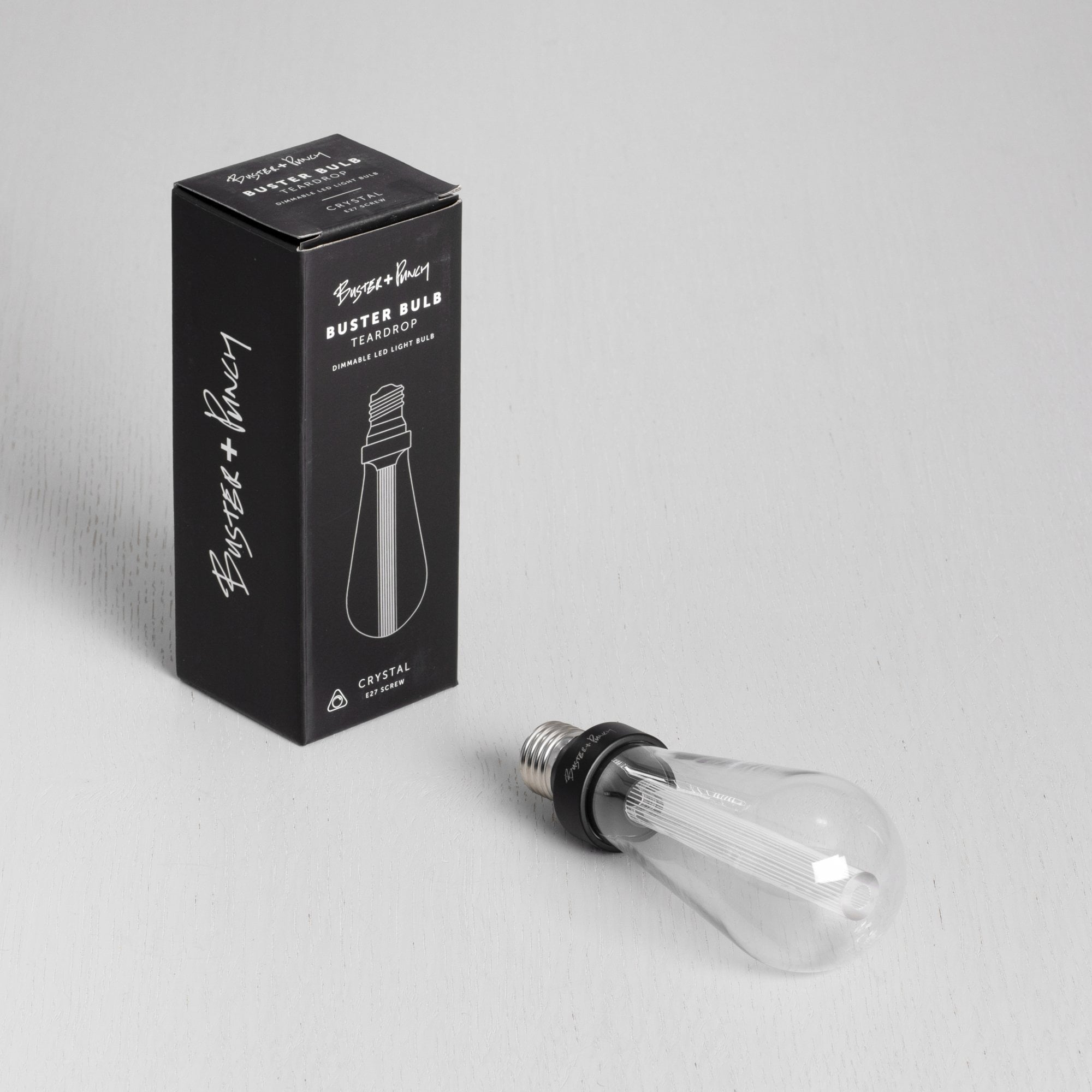 Buster + Punch Crystal Buster Bulb E27 2W LED - Dimmable
