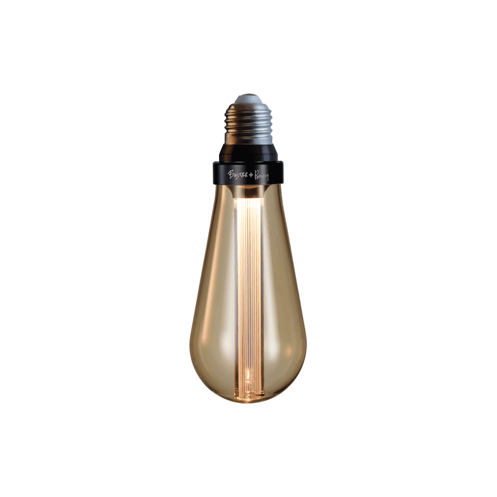 Buster + Punch Gold Buster Bulb E27 2W LED 2500k - Dimmable