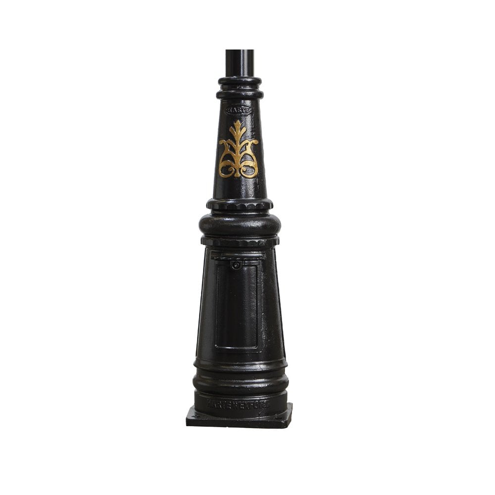 Harte Victorian 3.6m Globe Lamp Post - Cast Iron