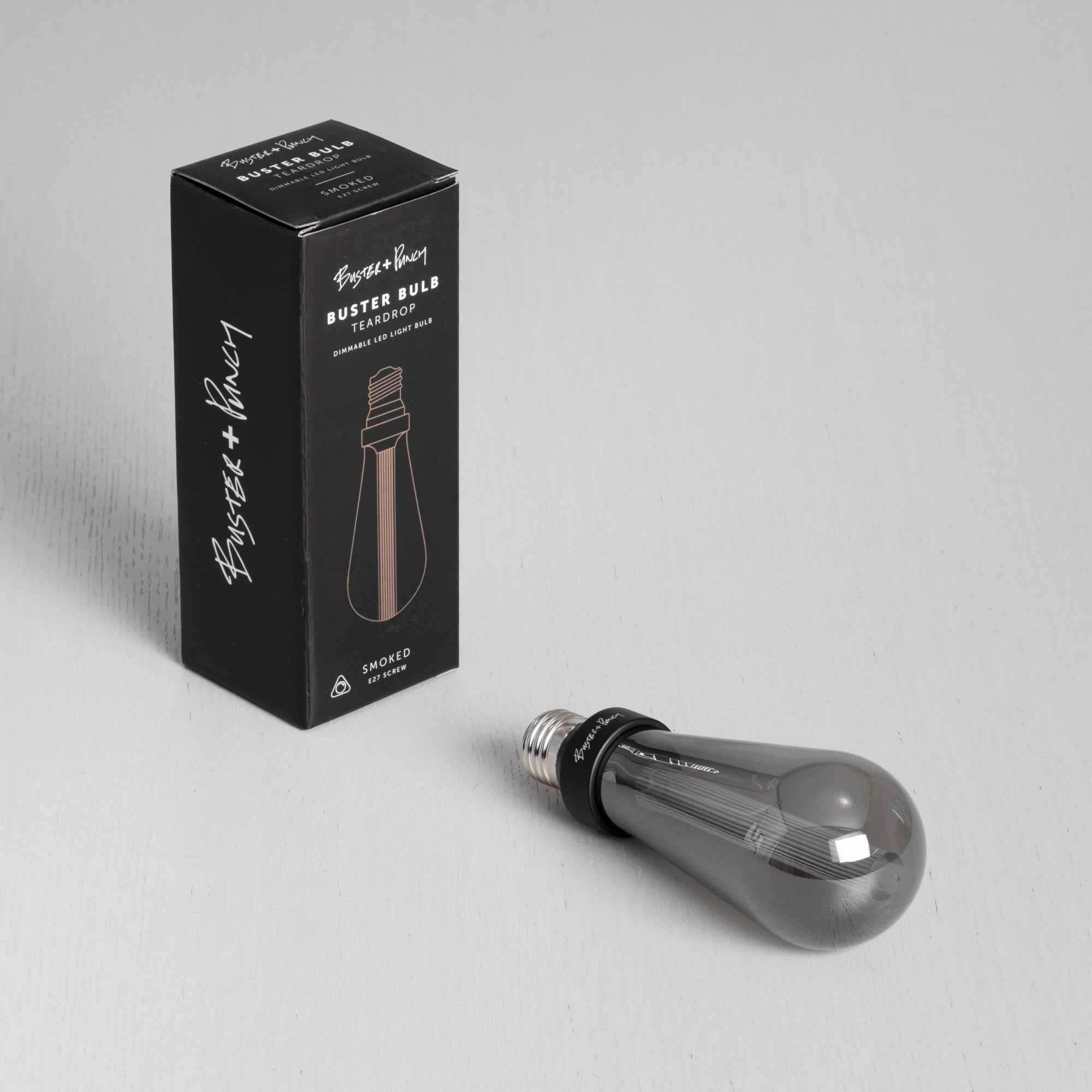 Buster + Punch Smoked Buster Bulb E27 2W LED - Dimmable