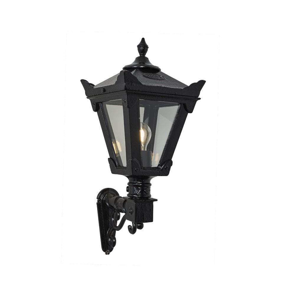 Harte Victorian 0.58m Traditional Wall Light With Decorative Arm - Cast Iron