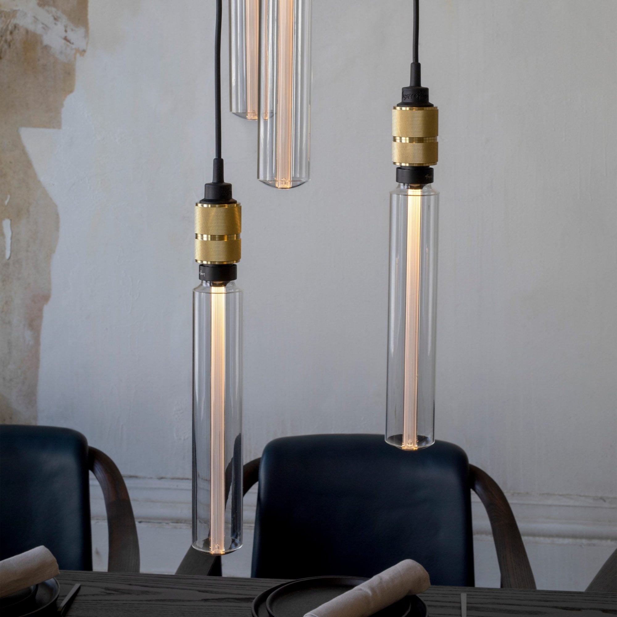 Buster + Punch Crystal Tube Buster Bulb E27 5W LED 2700k - Dimmable