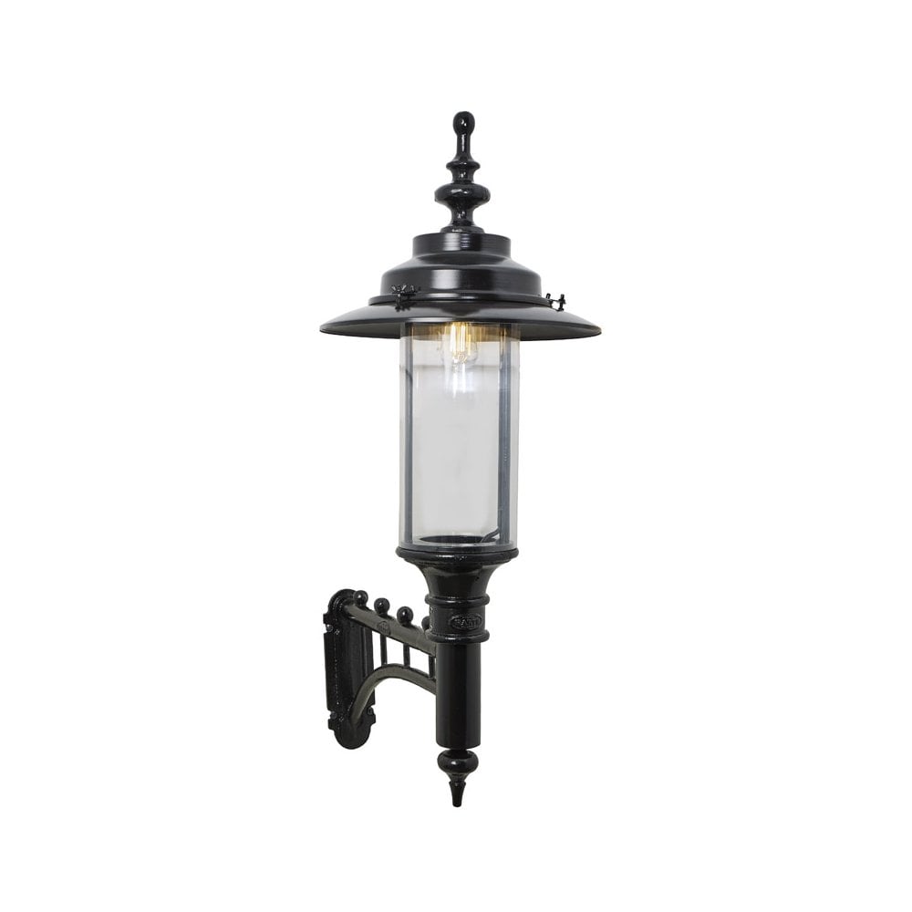 Harte Large Georgian Style 1.27m Wall Light - Cast Iron & Steel