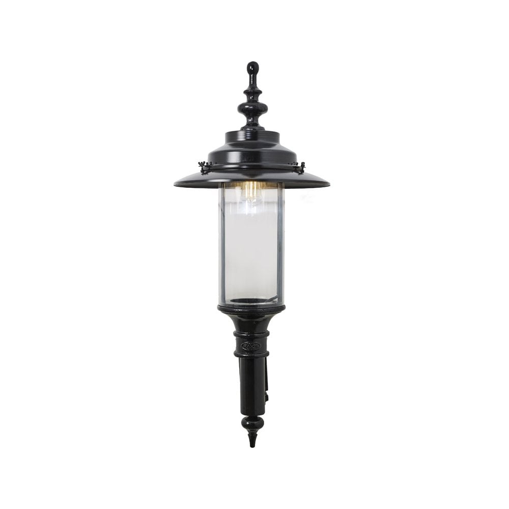 Harte Large Georgian Style 1.27m Wall Light - Cast Iron & Steel