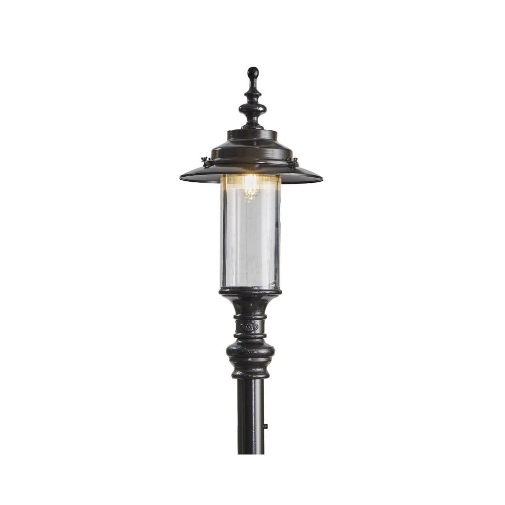 Harte Georgian Style 3.5m Lamp Post - Cast Iron & Steel