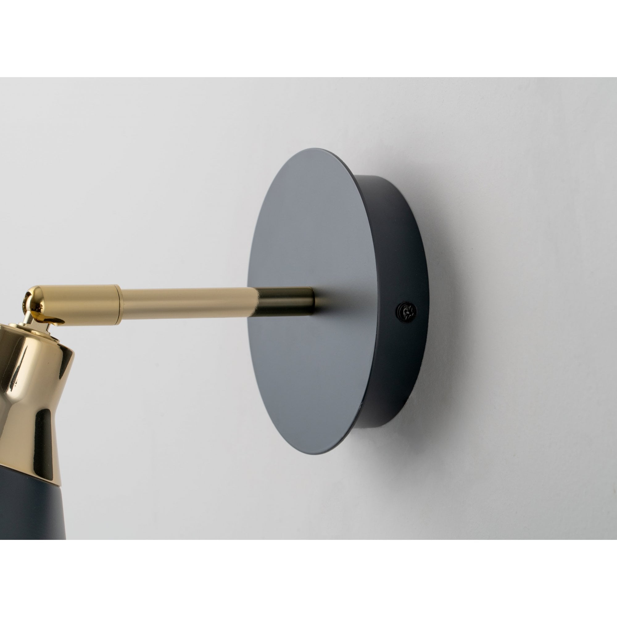 houseof. Cone Wall Light - Charcoal Grey