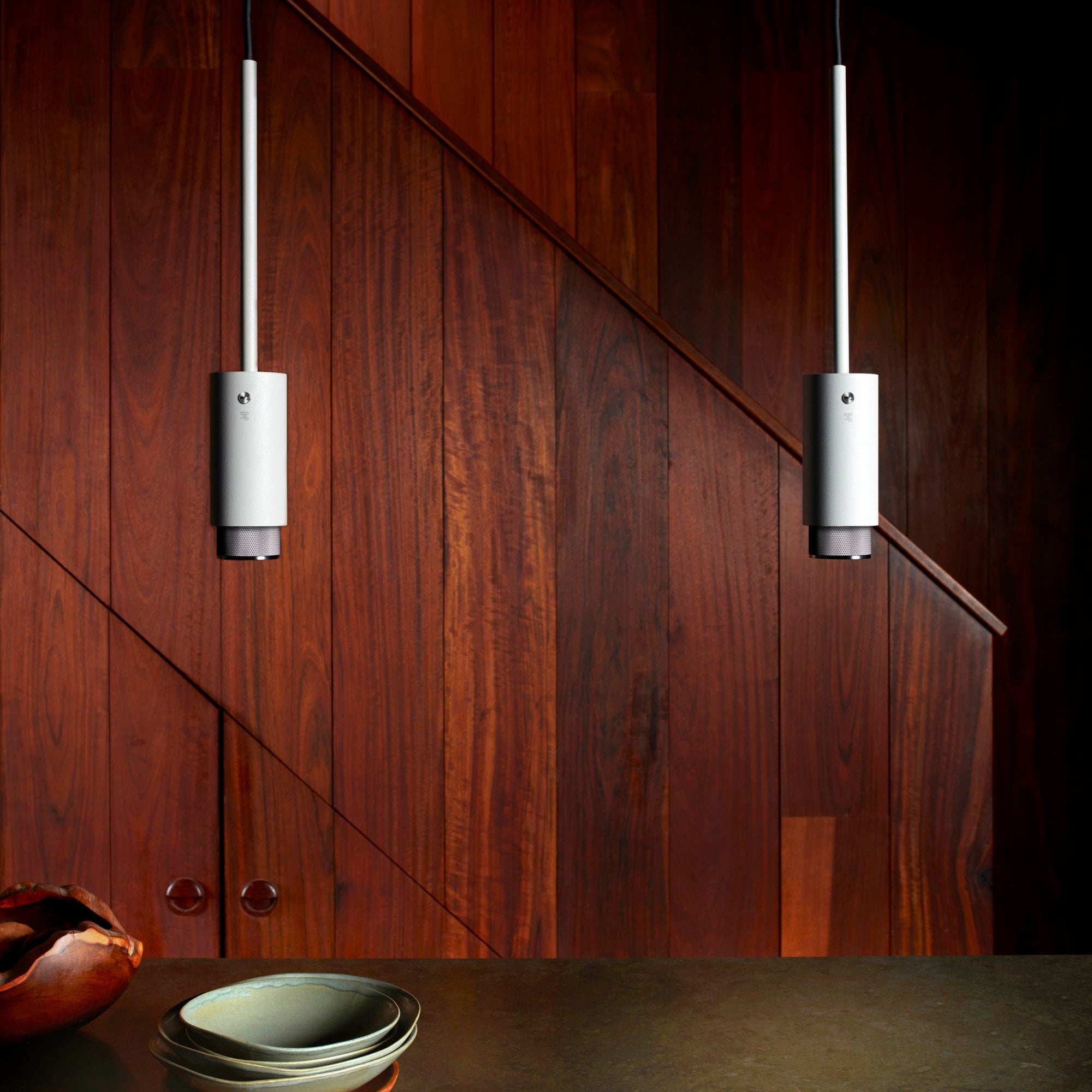 Buster + Punch Exhaust Cross Stone Pendant
