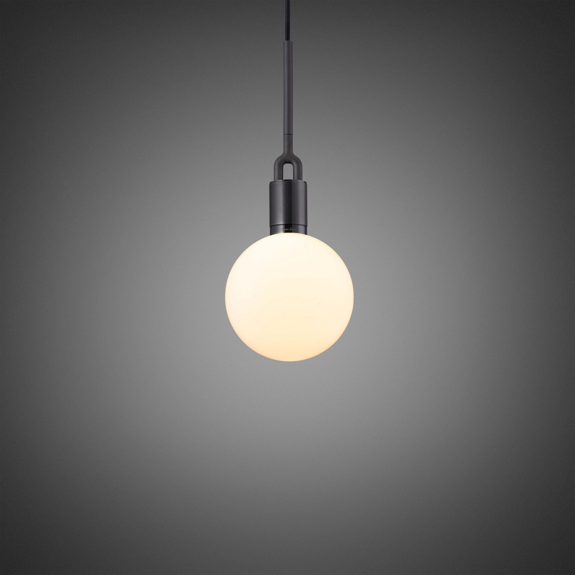 Buster + Punch Forked Globe Opal Pendant - Medium