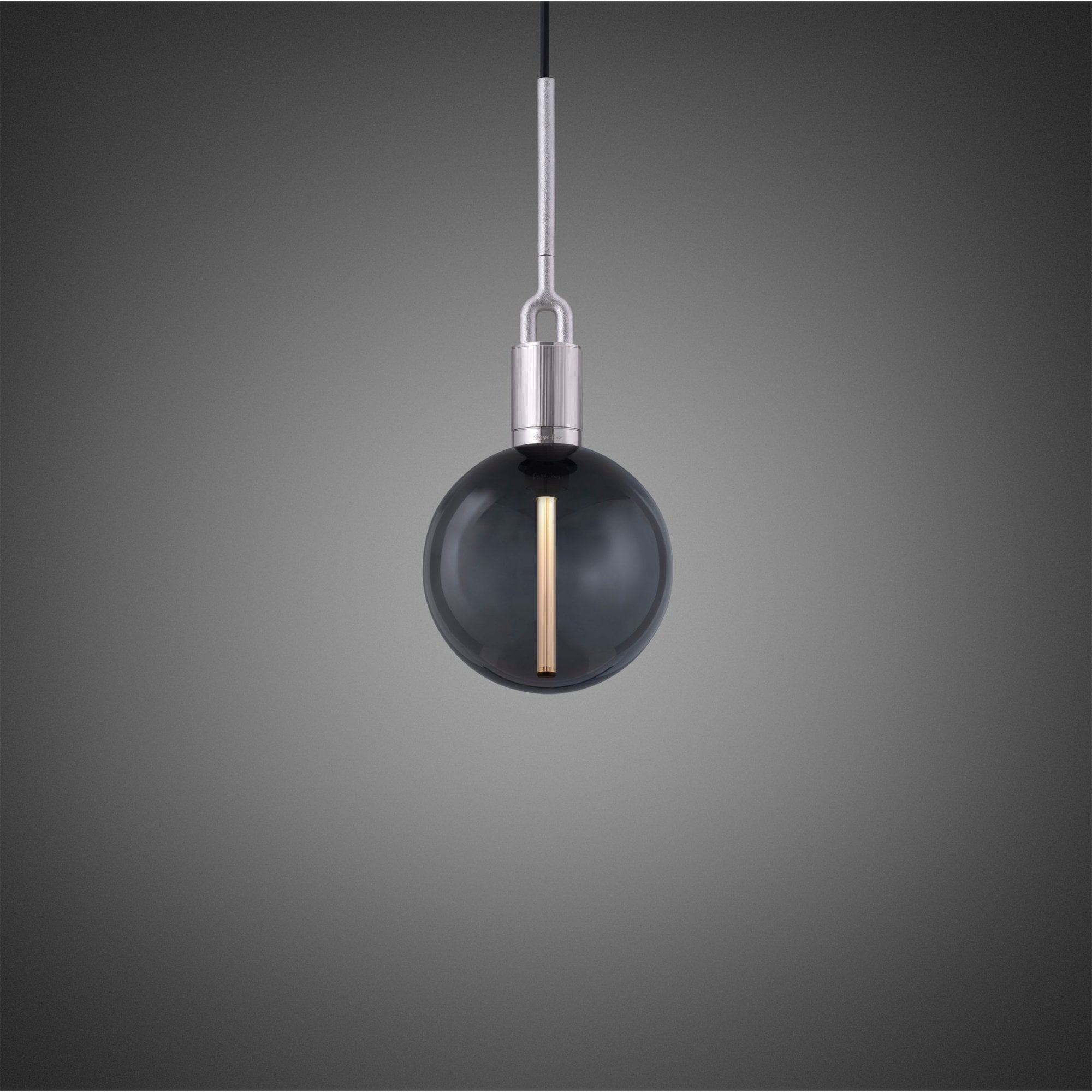 Buster + Punch Forked Globe Smoked Pendant - Medium
