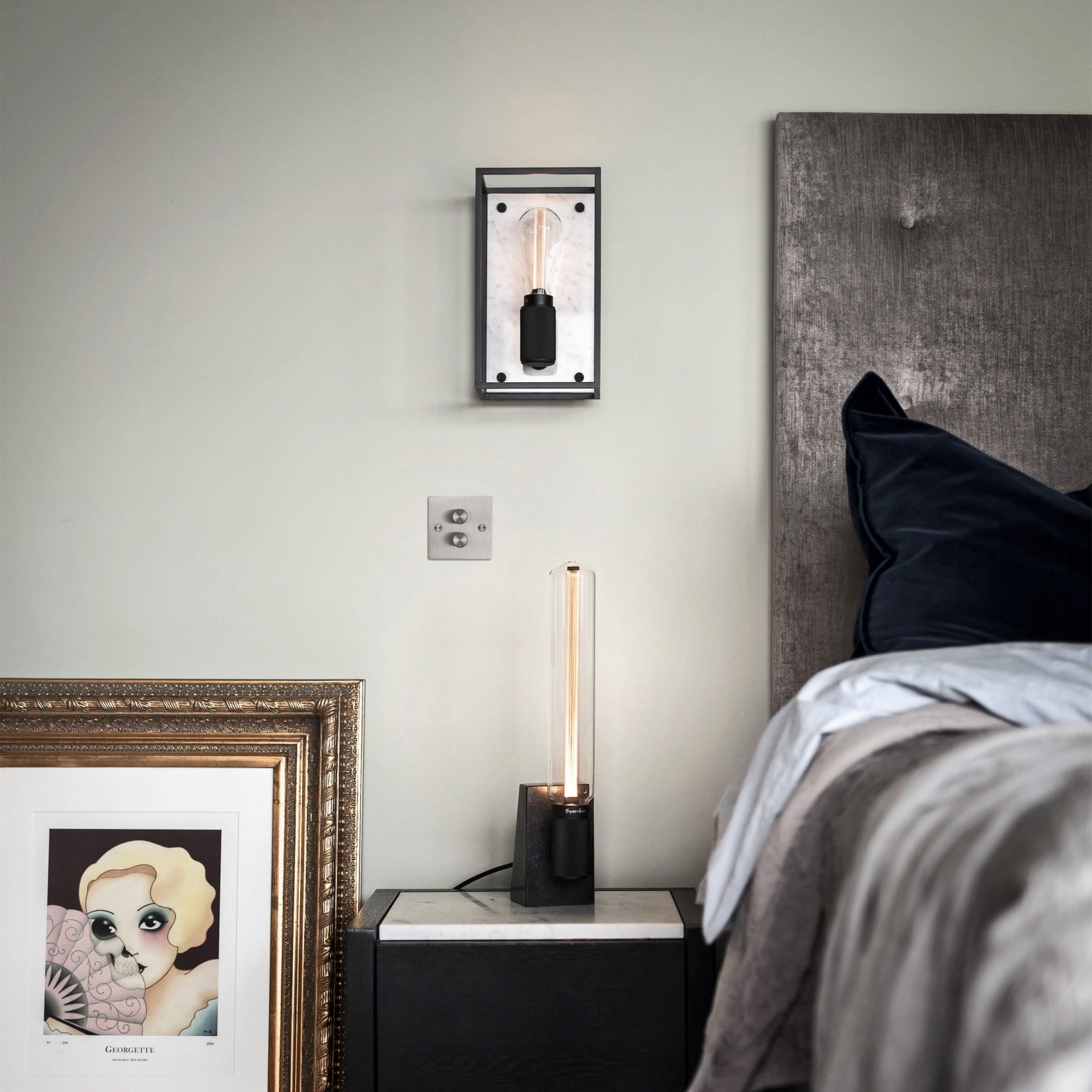 Buster + Punch Caged Wall Light - Medium