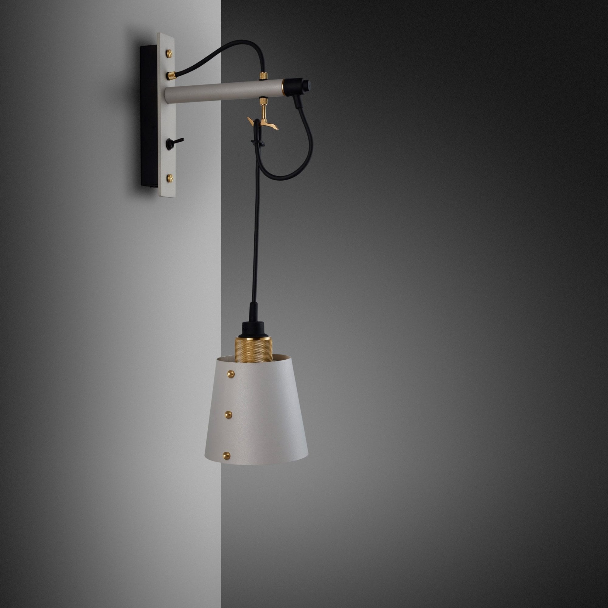 Buster + Punch Hooked Wall Light - Small - Stone