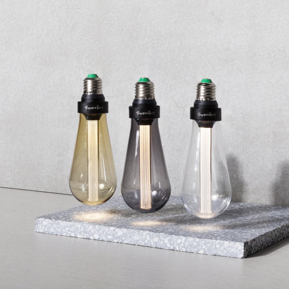 Buster + Punch Gold Buster Bulb E27 2W LED 2700k - Non-Dimmable