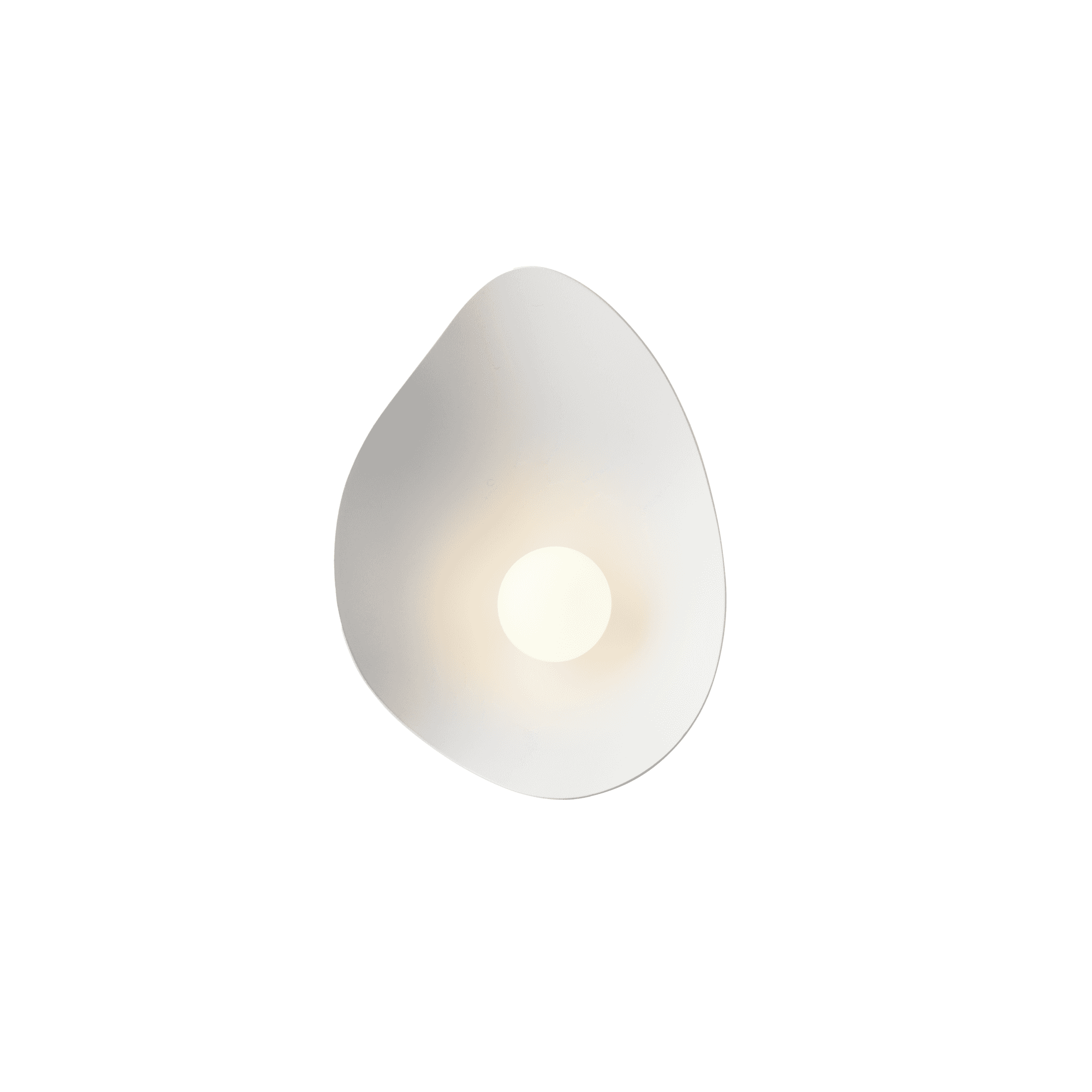Nuura Florii 1 Wall Light - Dark Bronze & White