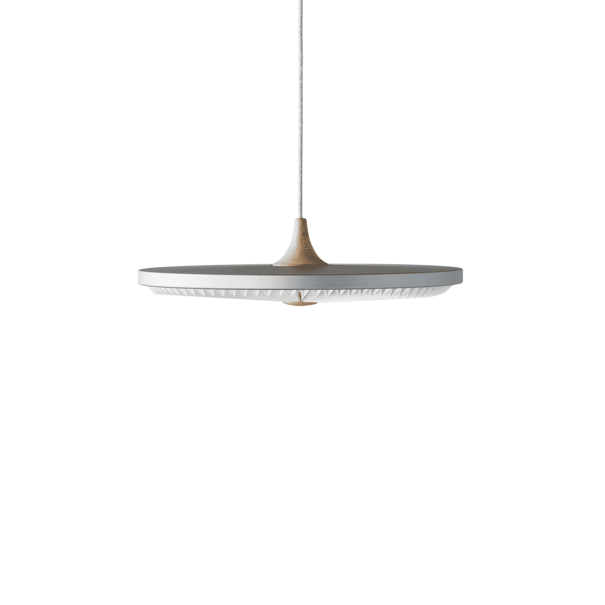 Le Klint Soleil Pendant - Silver Cloud