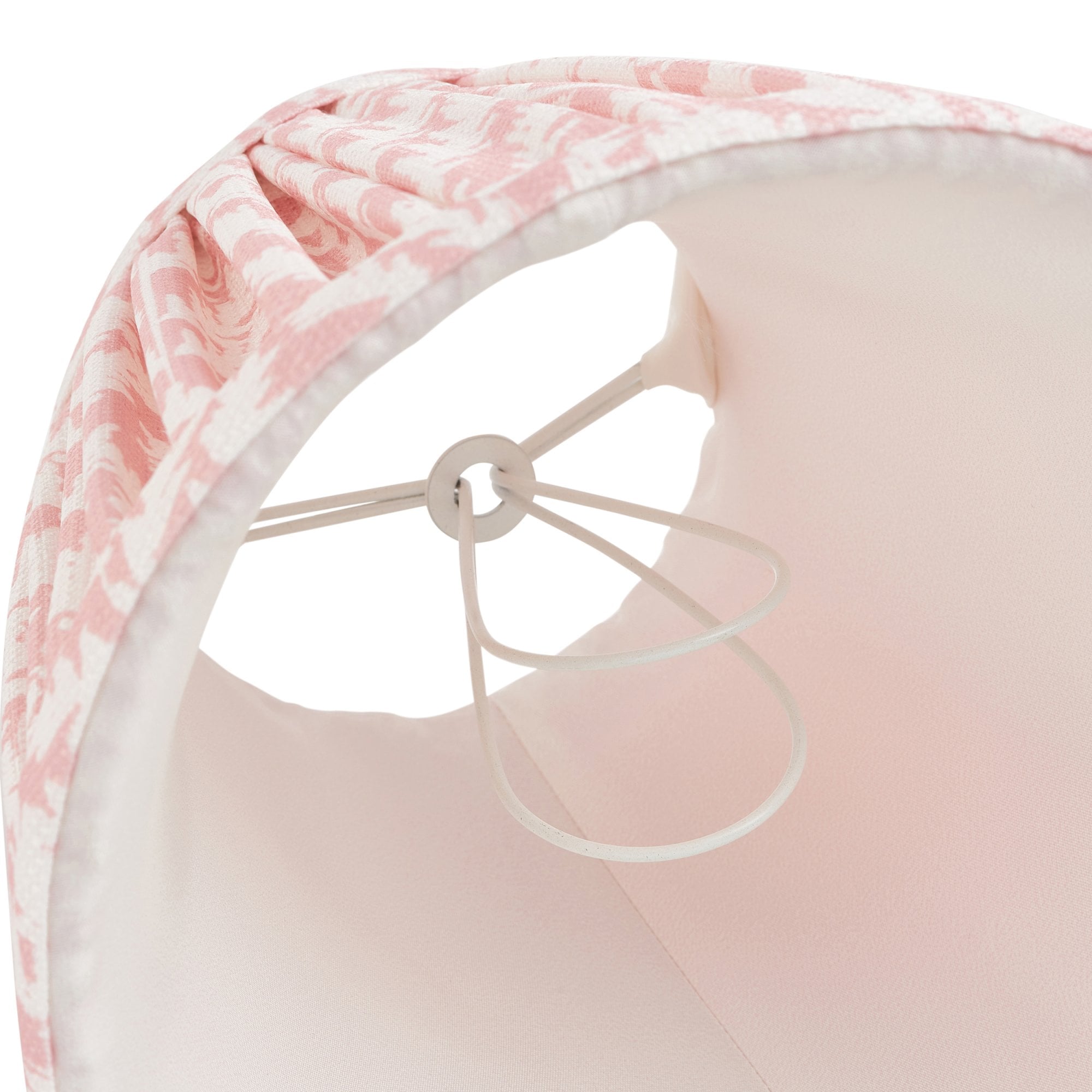 Endon Leaf Single Light Shade 16cm - Peachy Keen Fabric