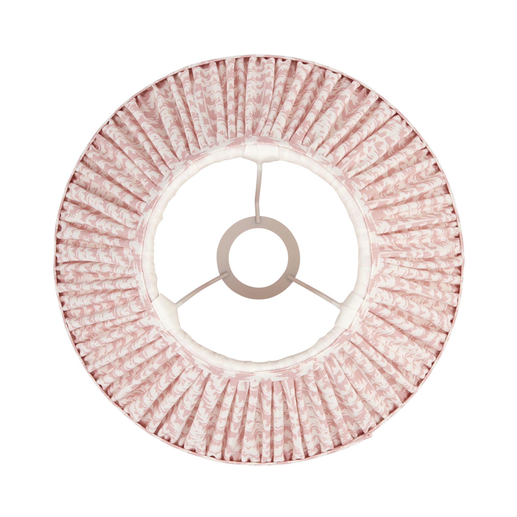 Endon Leaf Single Light Shade 30cm - Peachy Keen Fabric