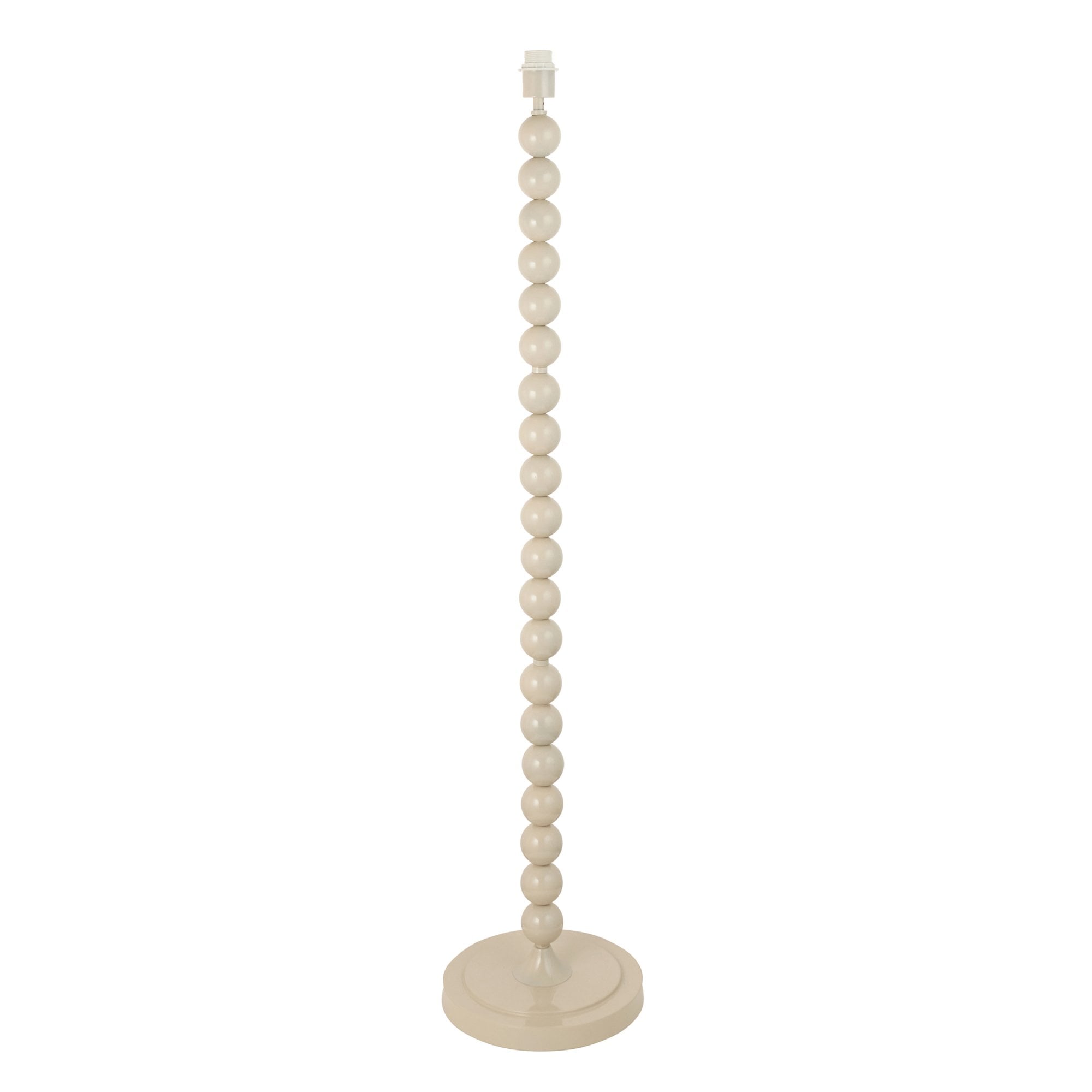 Endon Higgledy Single Light Floor - Gloss Almond White Paint