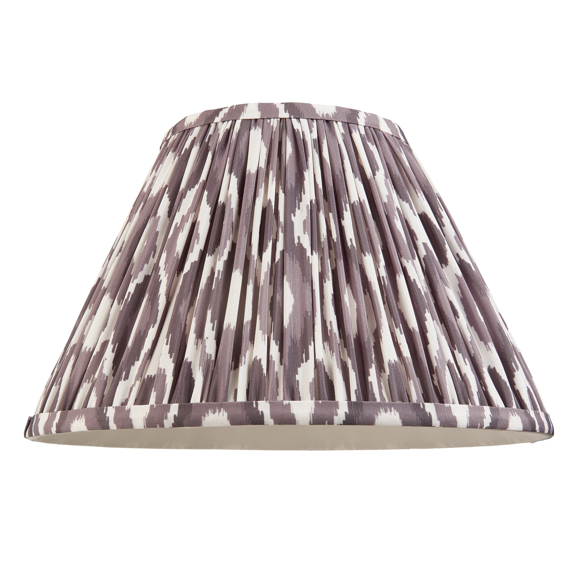 Endon Myrtle Gloss Cotswold Green Table Lamp & Ikat 30cm Pearl Grey Shade