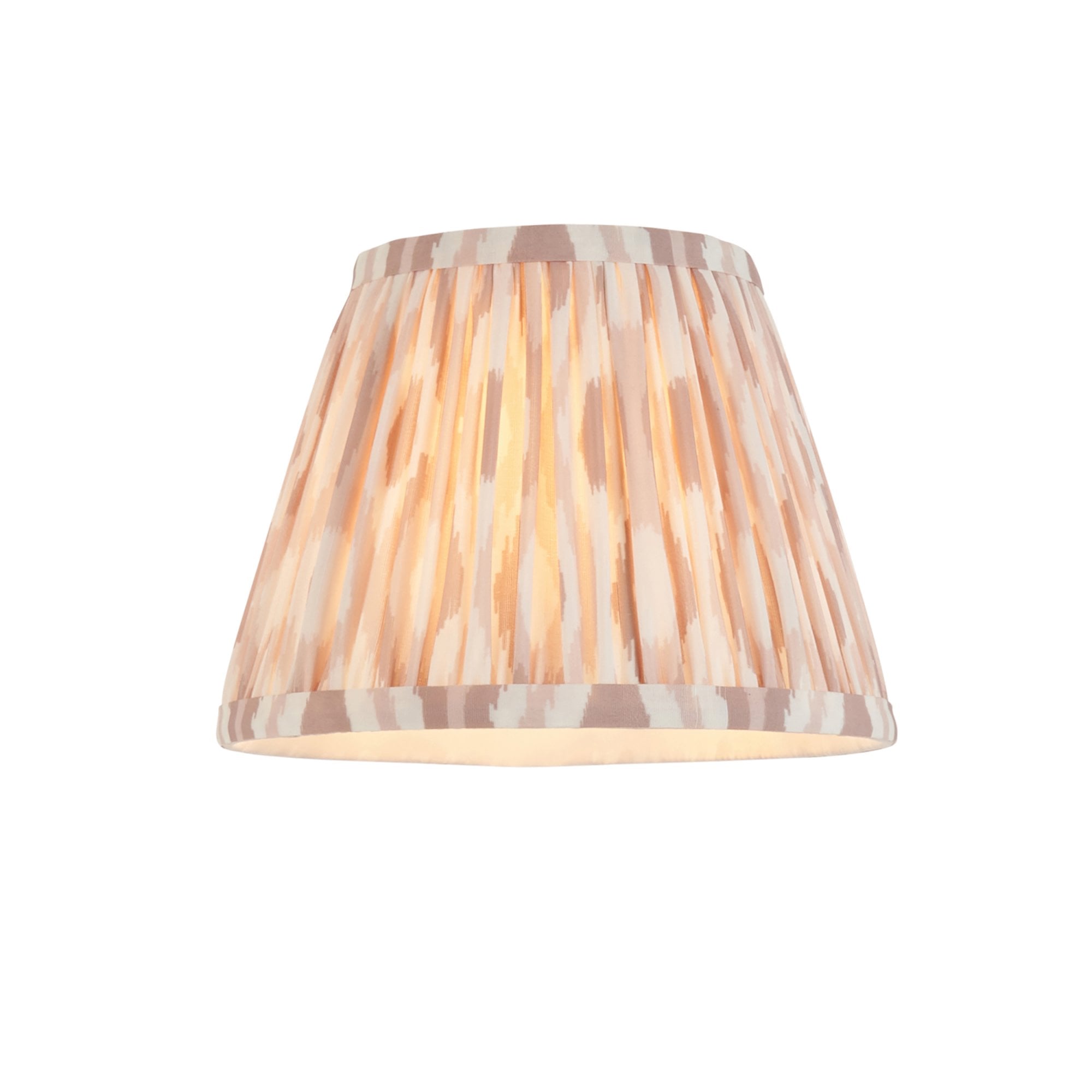 Endon Higgledy Gloss Cotswold Green Table Lamp & Ikat 20cm Neutral Shade