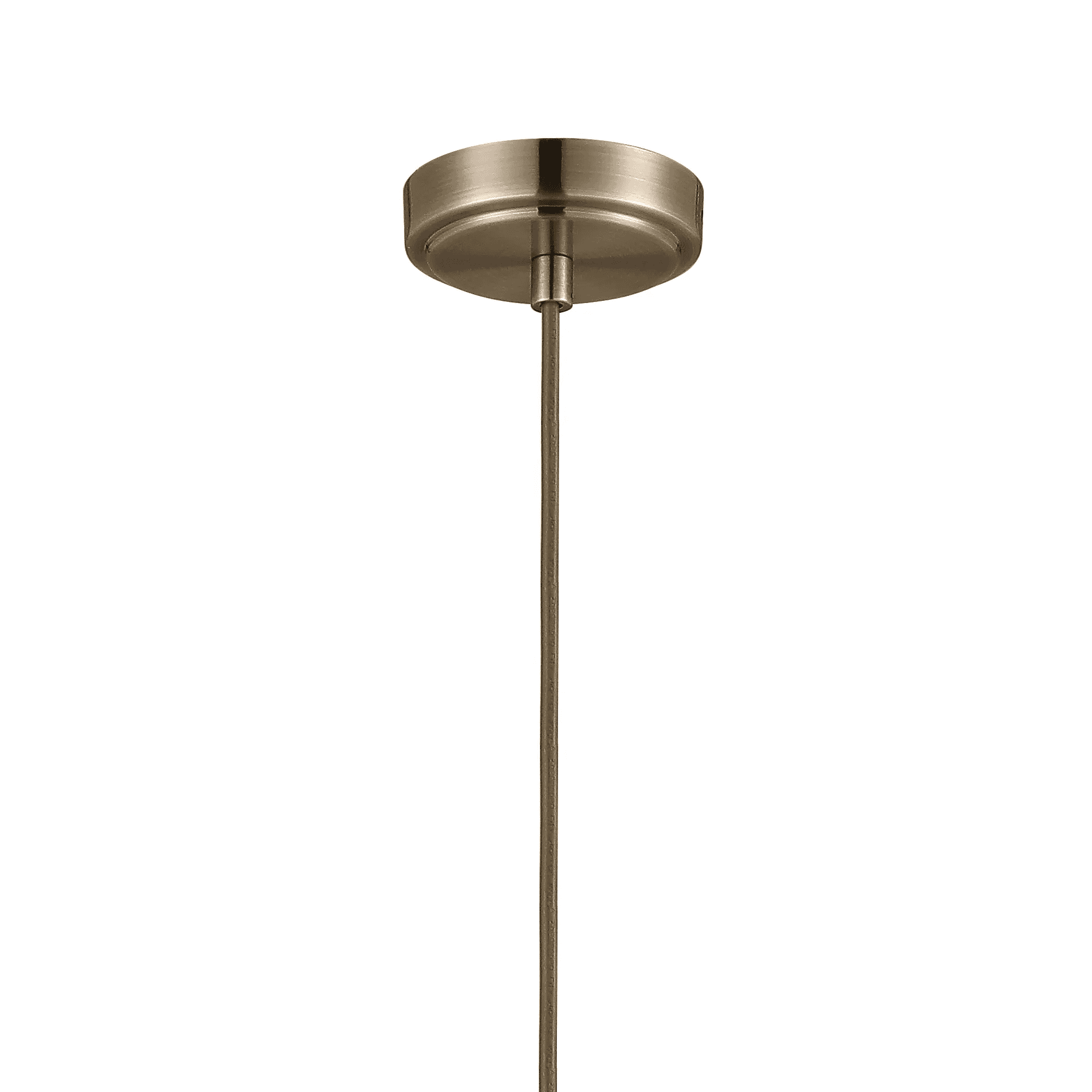 Fabula Portsea 12.5cm Single Pendant IP44 - Antique Brass & Clear Glass