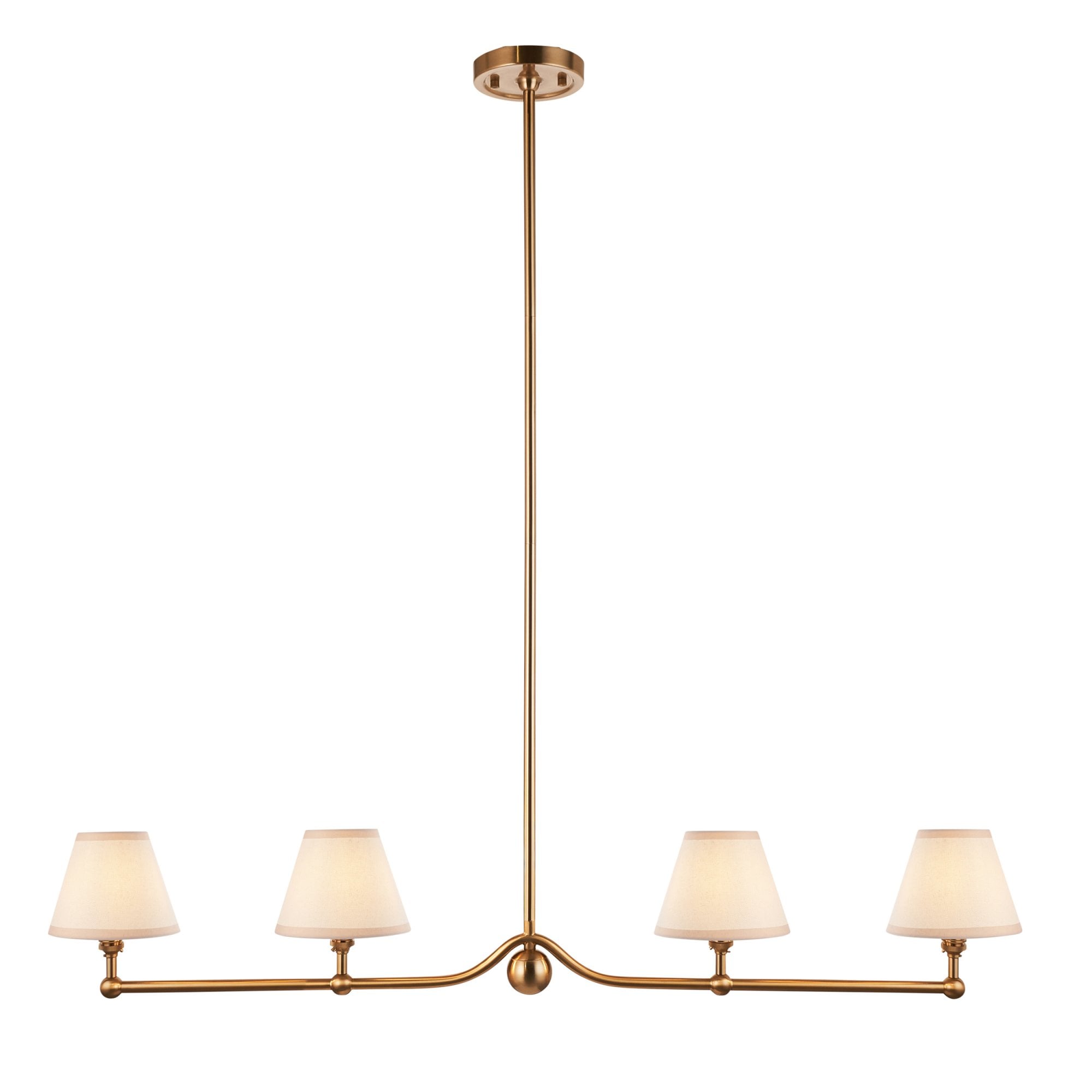Endon Santiago Pendant & Ivy 16cm Vintage White Shade