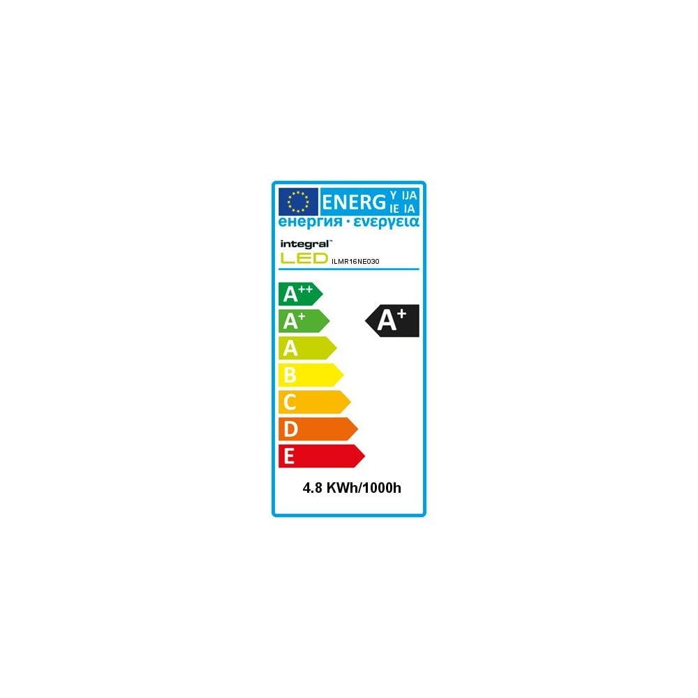 Lumena Integral 6.1-8.3W LED Non-Dimmable MR16 Lamp (High-Output)