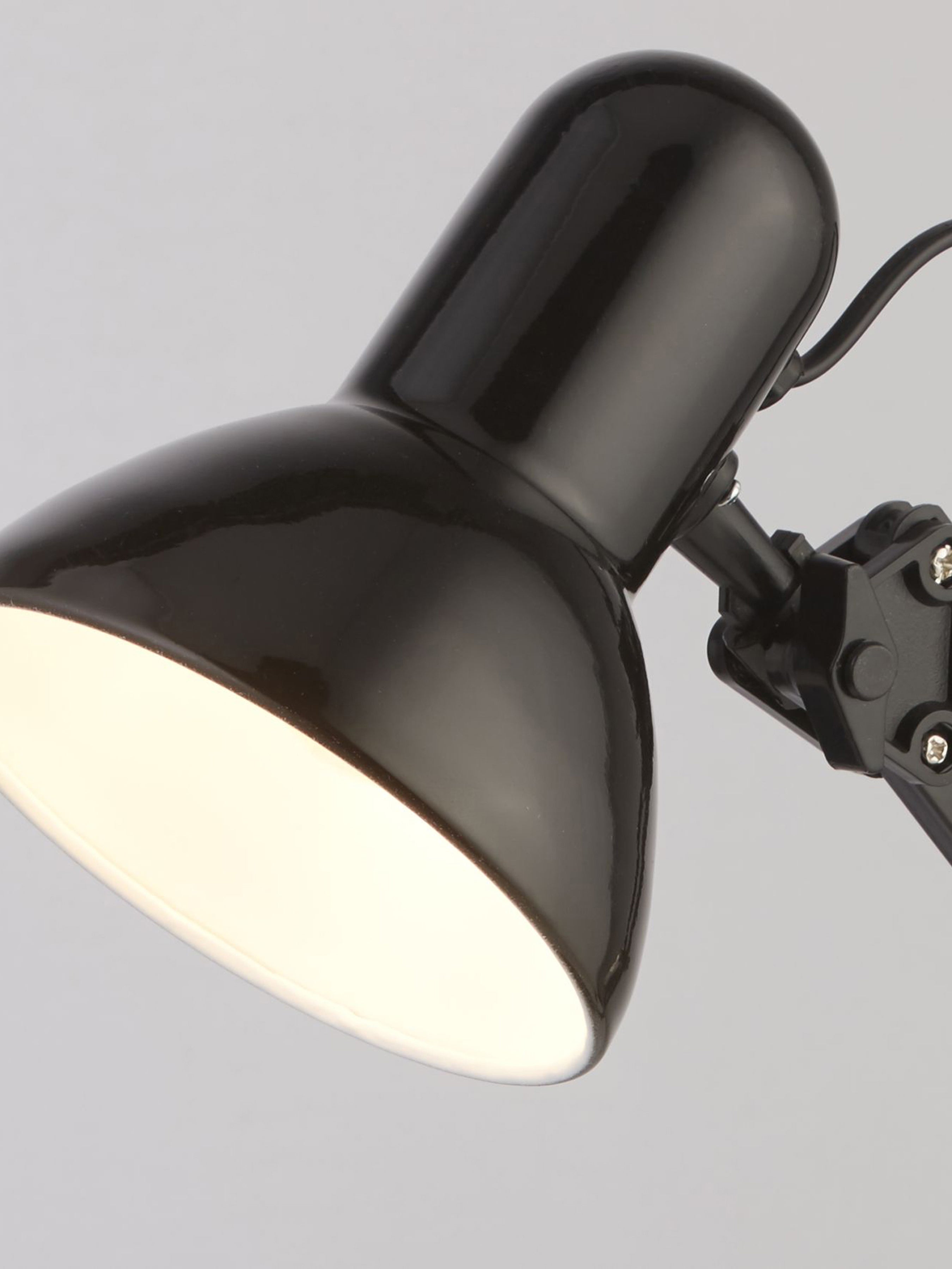 Searchlight Dane Desk Table Lamp - Black