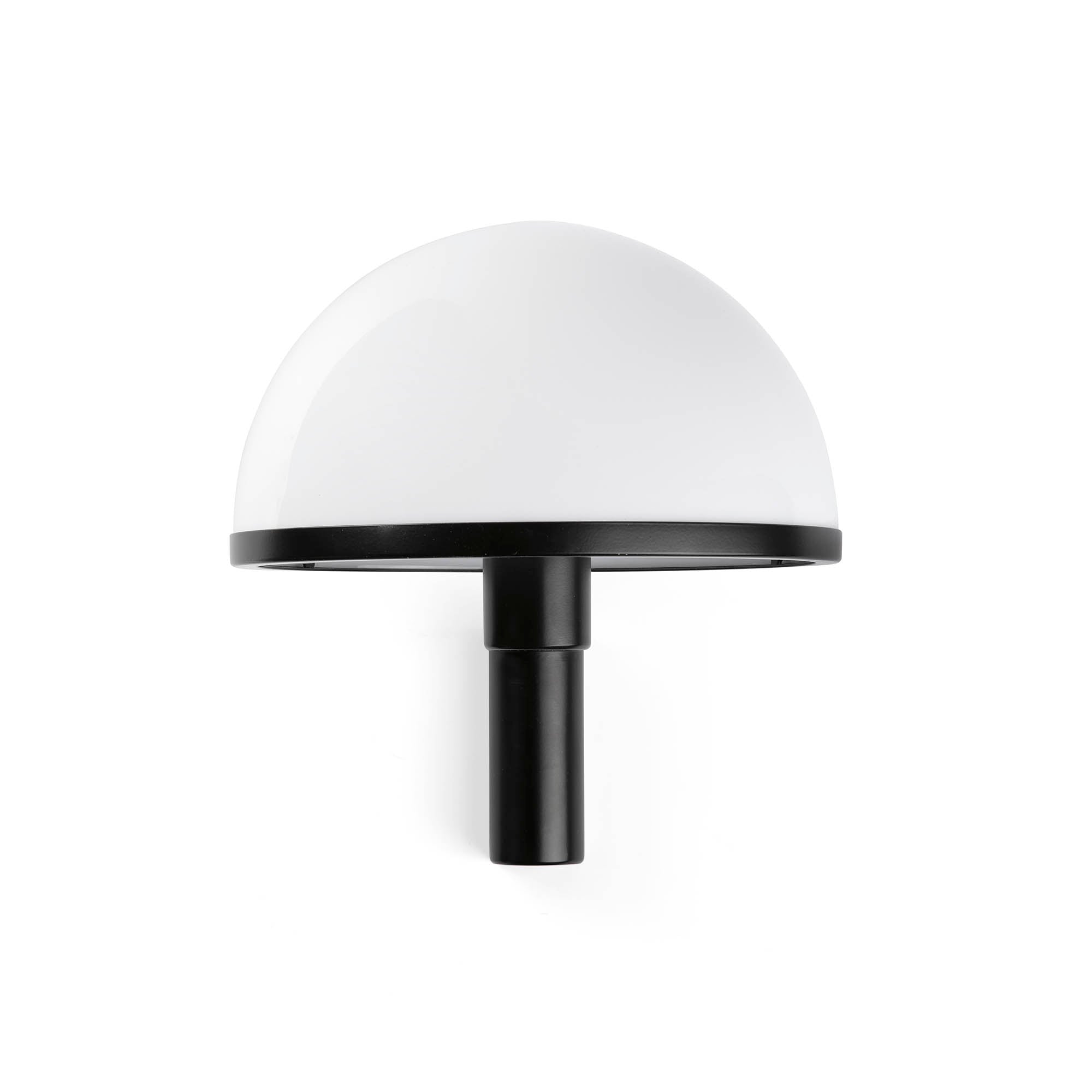 Faro DOME Wall Lamp - Satin Black & Gloss White