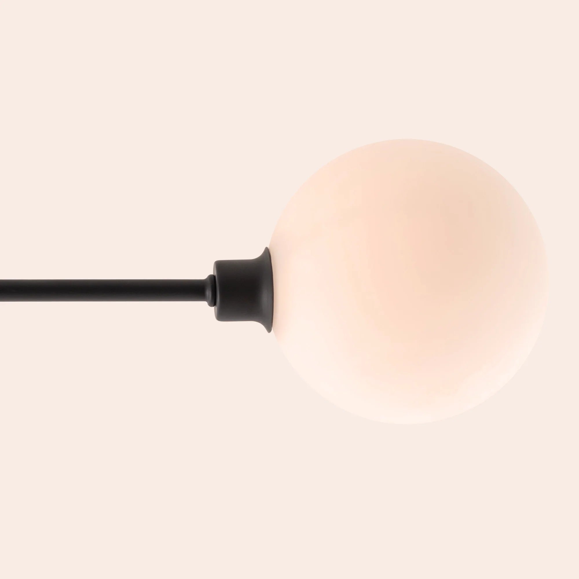 houseof. Flush 3 Light Ceiling Light - Charcoal
