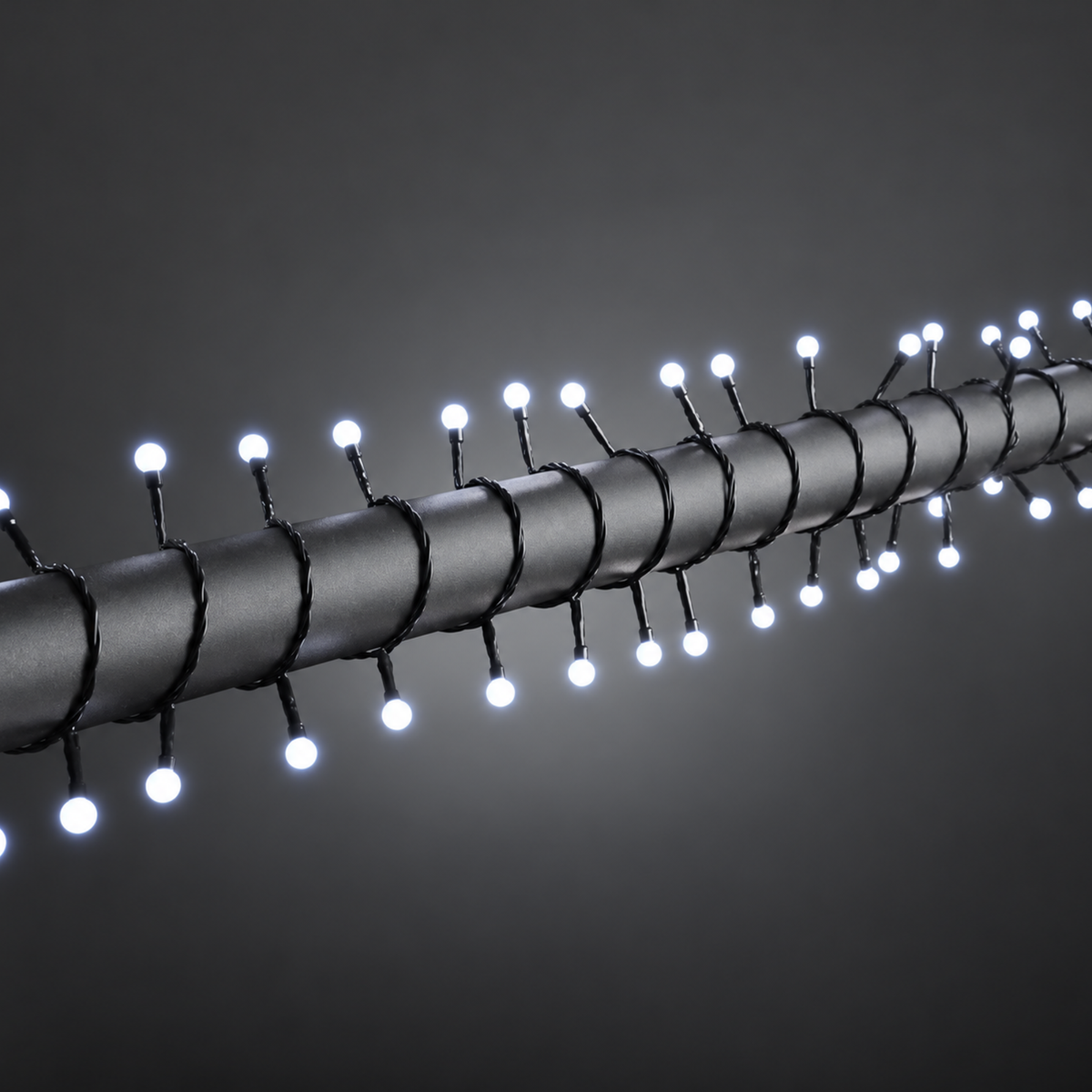Konstsmide Christmas 6.32m Cherry Light Set - 80 LED - Cool White - Dimmable - Clearance