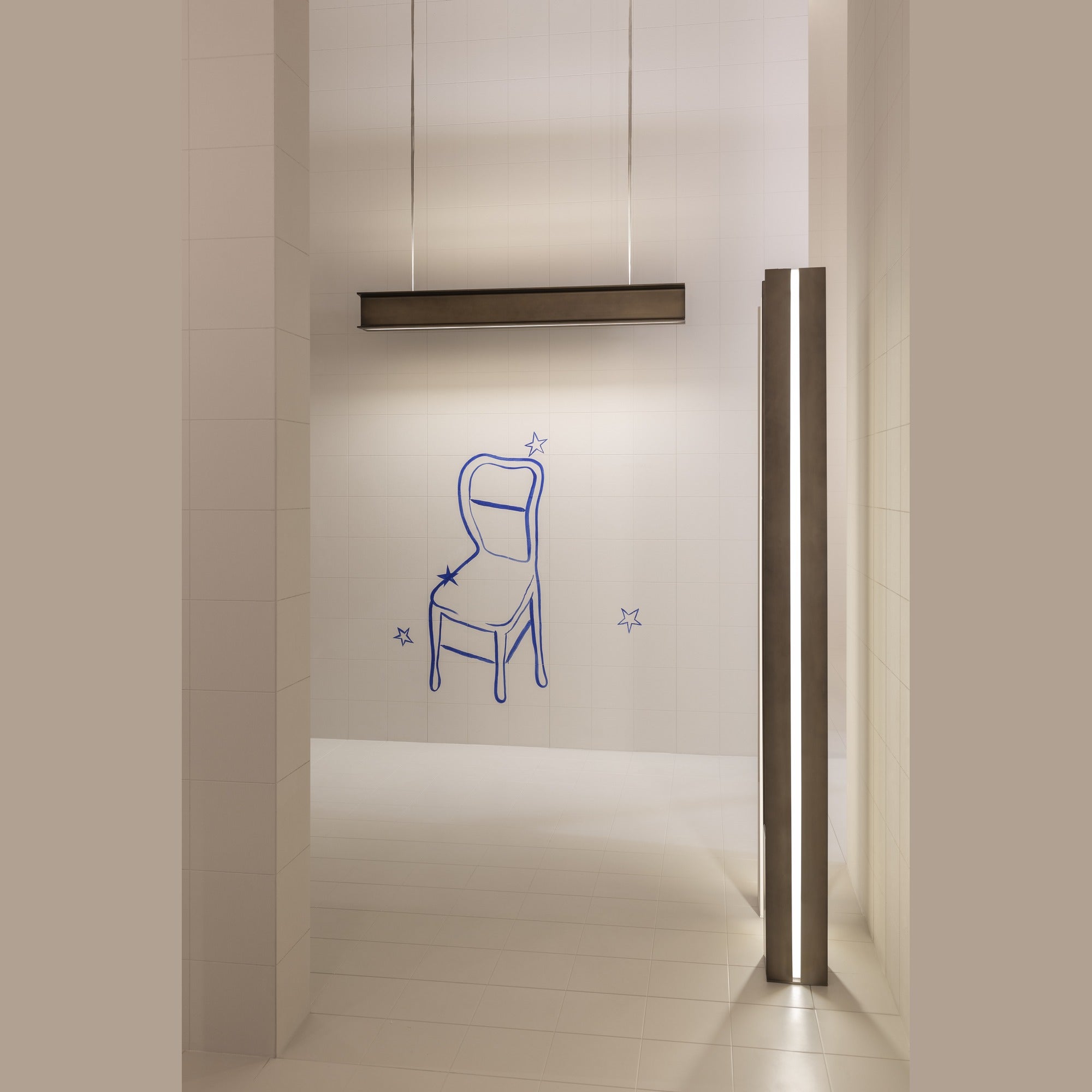 TOOY Structure 'Pilar & Viga' Horizontal 160cm Pendant Light