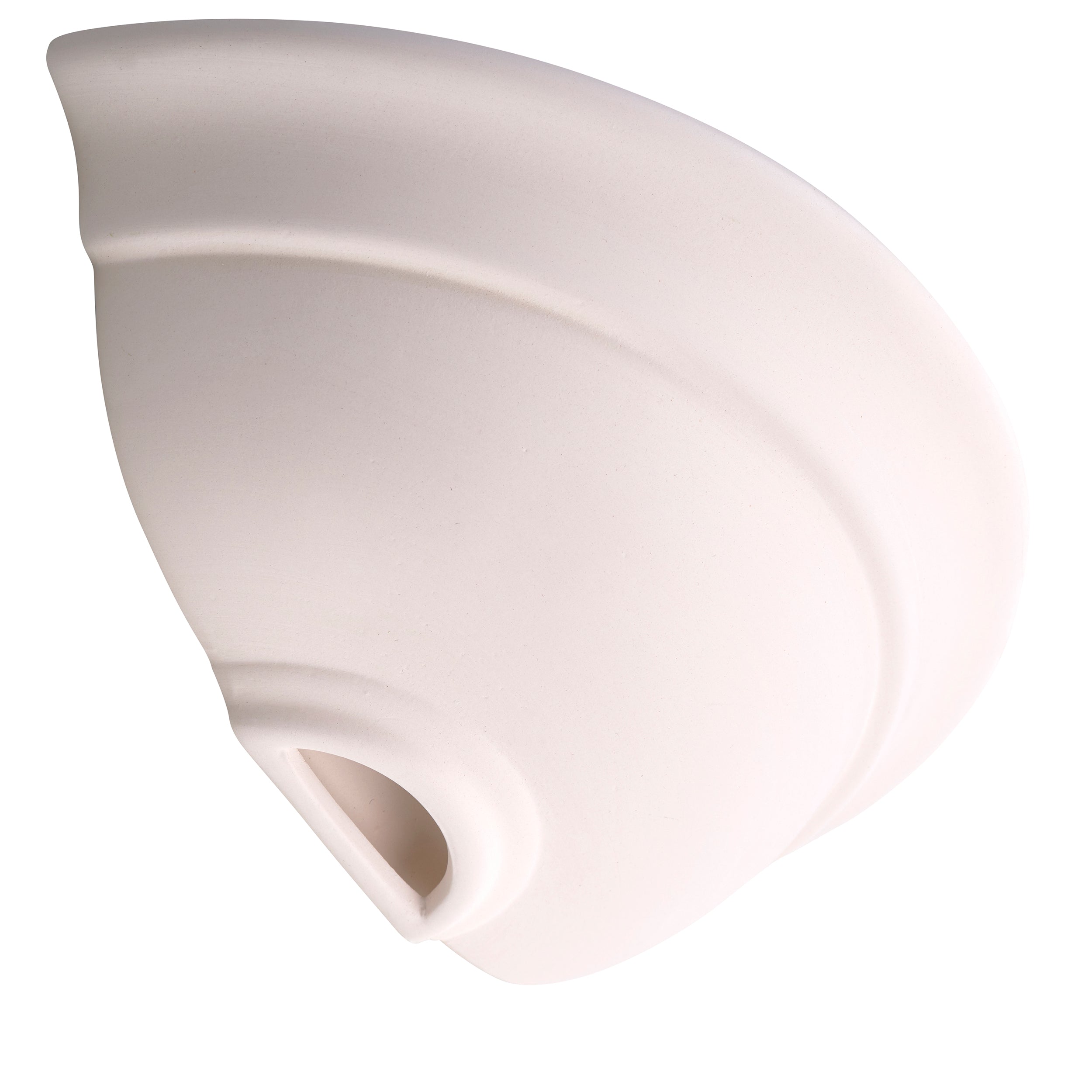 Endon Hillside Single Light Wall Light - Unglazed Ceramic