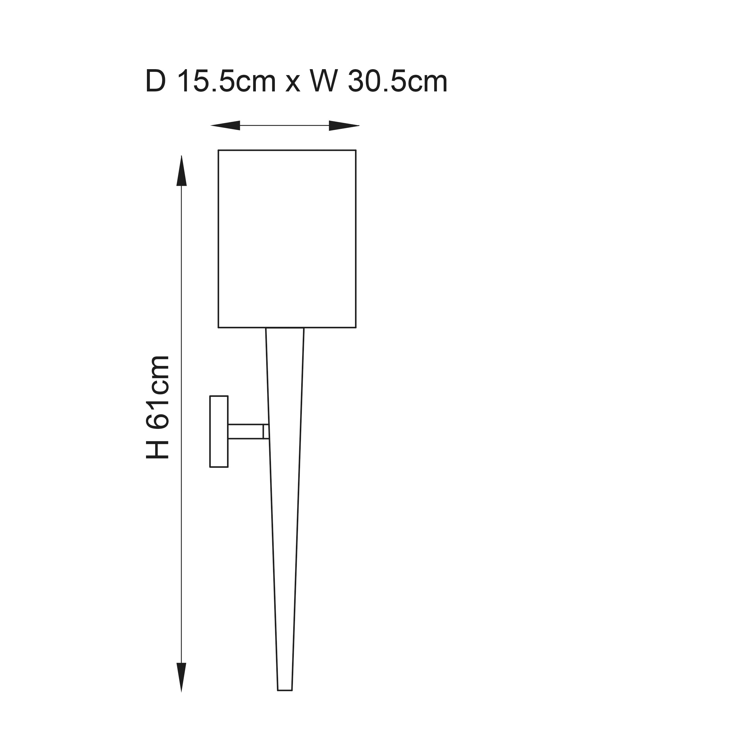 Endon Moreto Single Light Wall Light - Chrome Plate & Grey & Silver Fabric