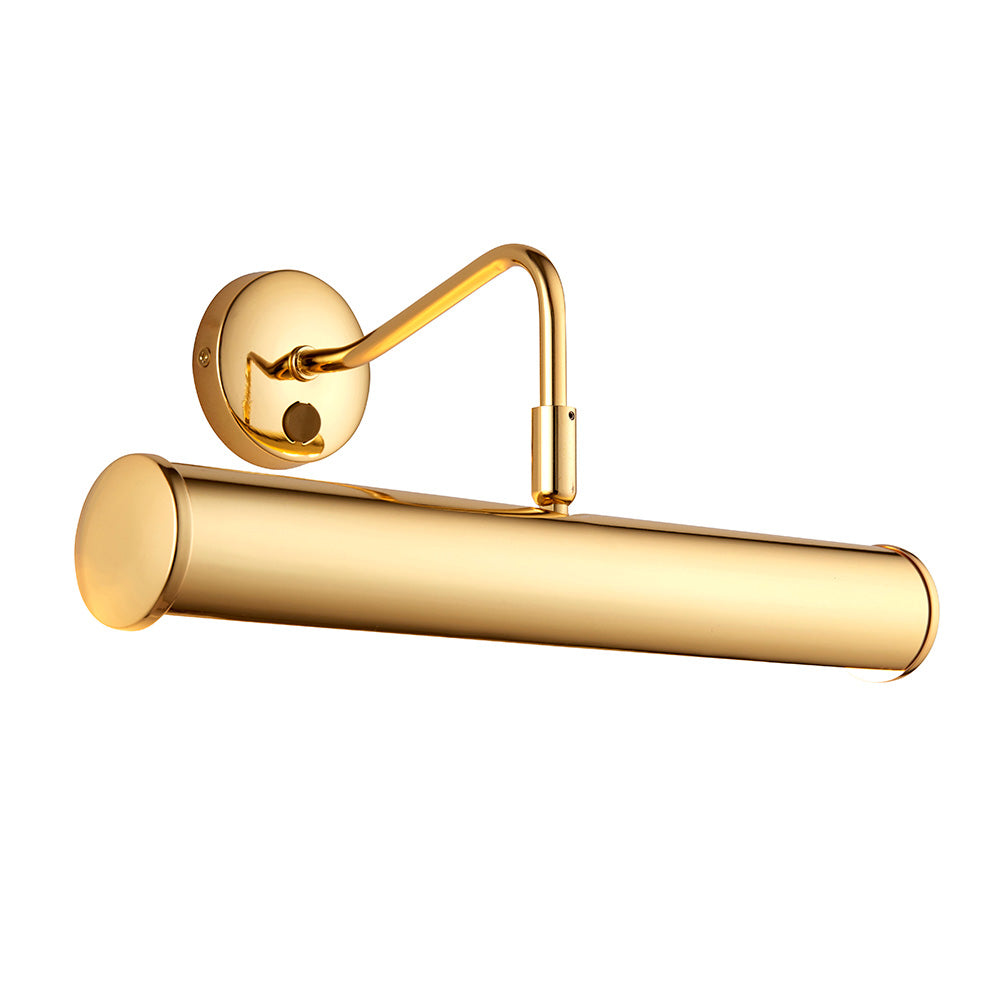 Endon Turner 2 Light Wall Light - Brass Plate