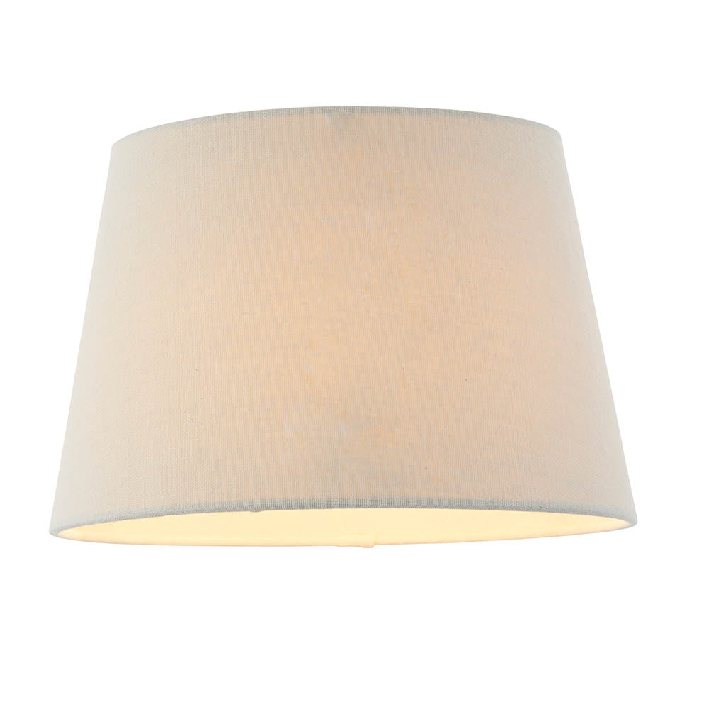 Endon Cici 10" Tapered Cylinder Shade - Ivory - Shade Only