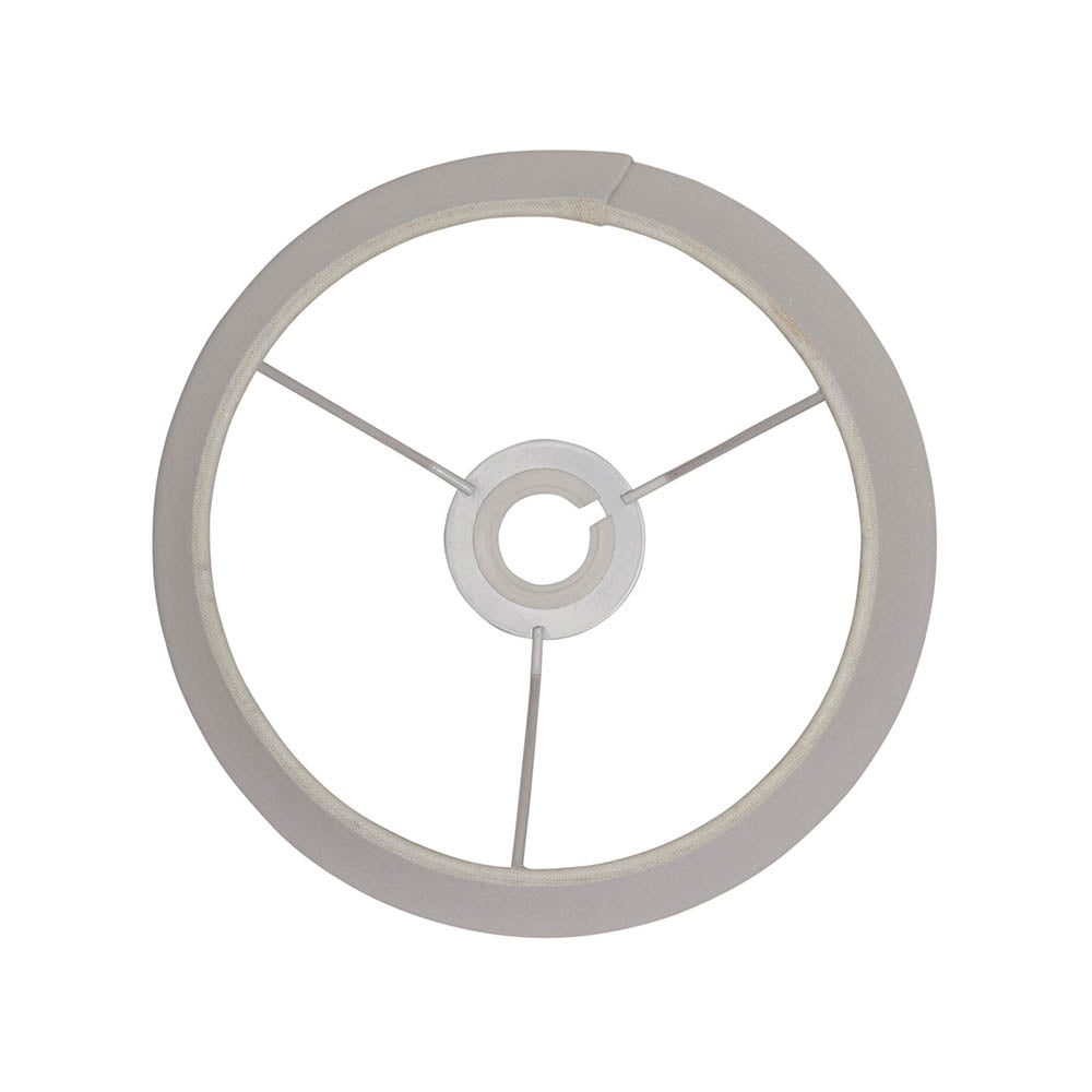 Endon Cici 10" Tapered Cylinder Shade - Ivory - Shade Only
