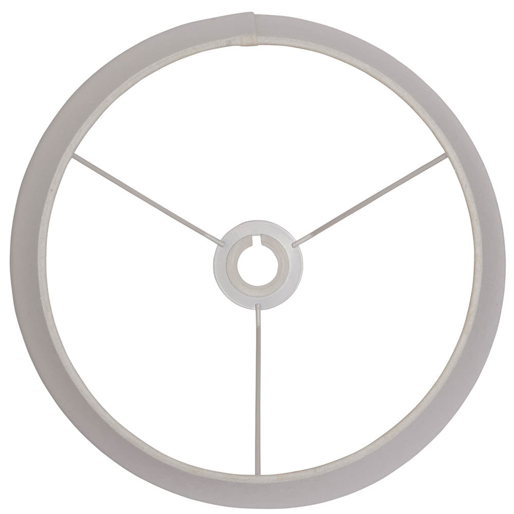 Endon Cici 14" Tapered Cylinder Shade - Ivory - Shade Only