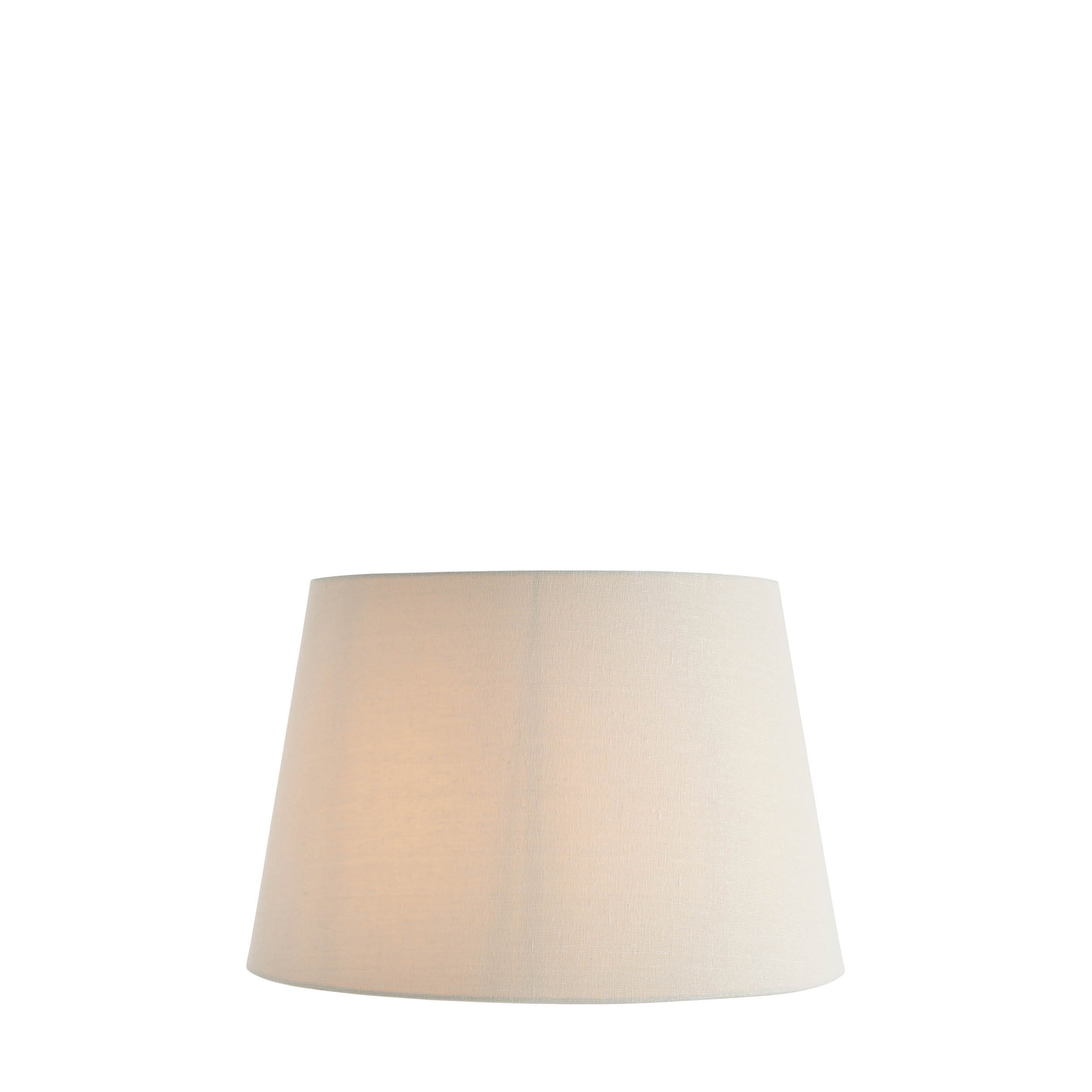 Endon Cici 16" Tapered Cylinder Shade - Ivory - Shade Only