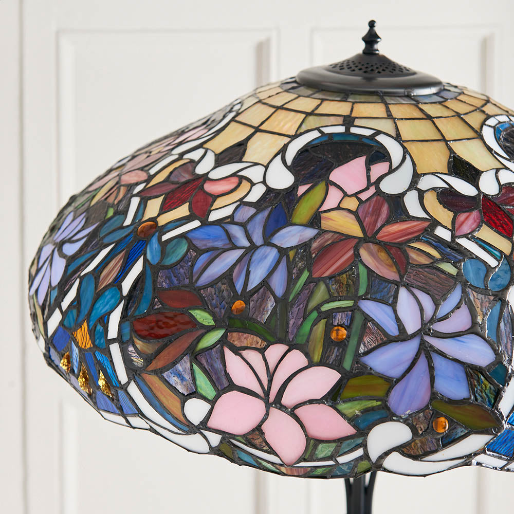 Interiors 1900 Sullivan Floor Lamp - Tiffany Glass
