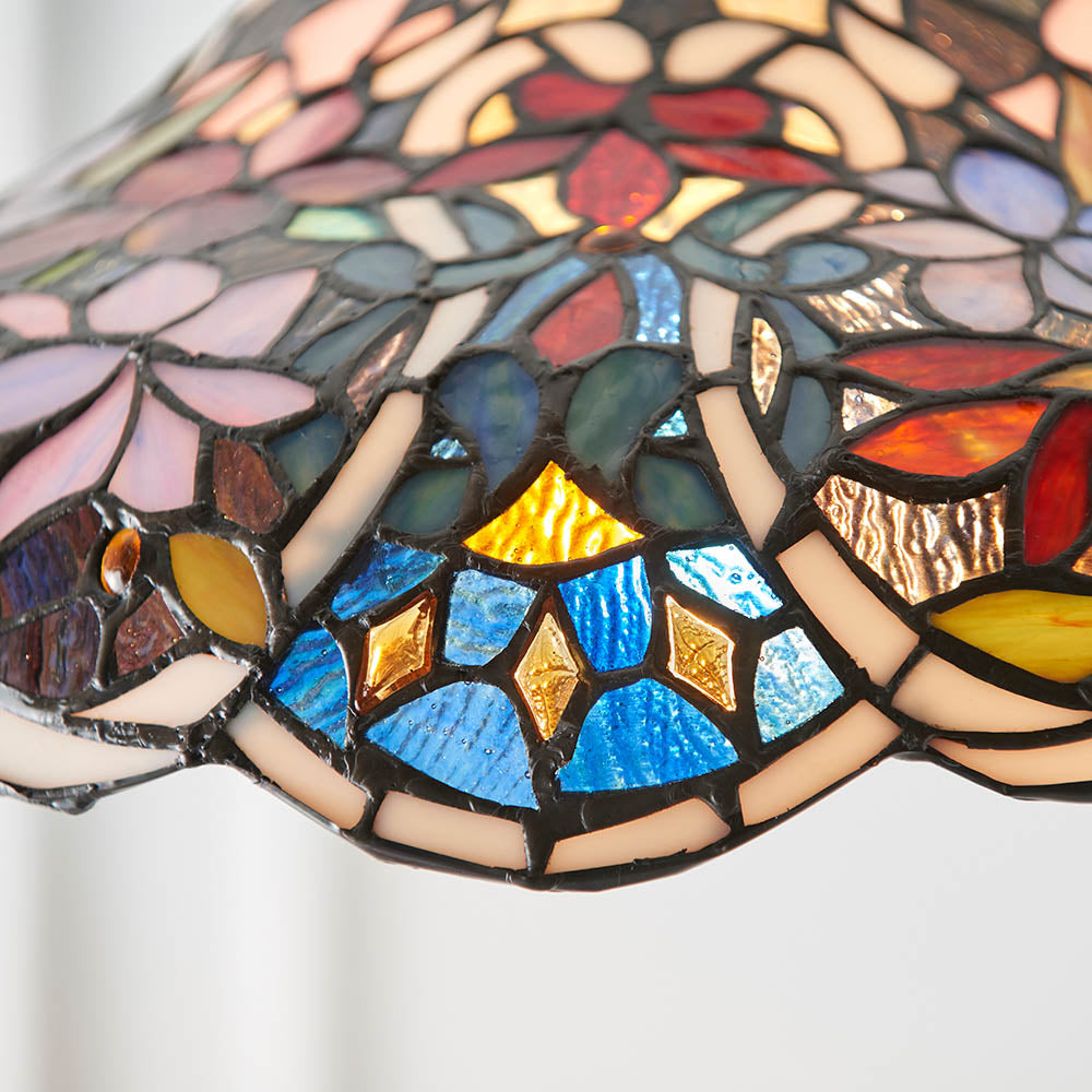 Interiors 1900 Sullivan Medium Single Pendant - Tiffany Glass